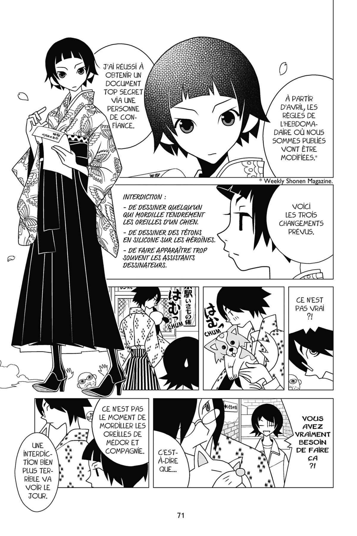 Sayonara Monsieur Désespoir Volume 18 page 72