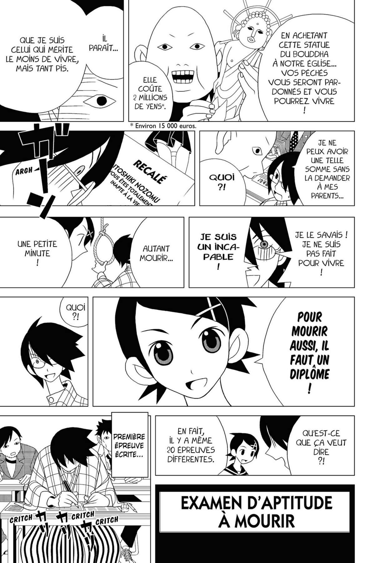 Sayonara Monsieur Désespoir Volume 4 page 89