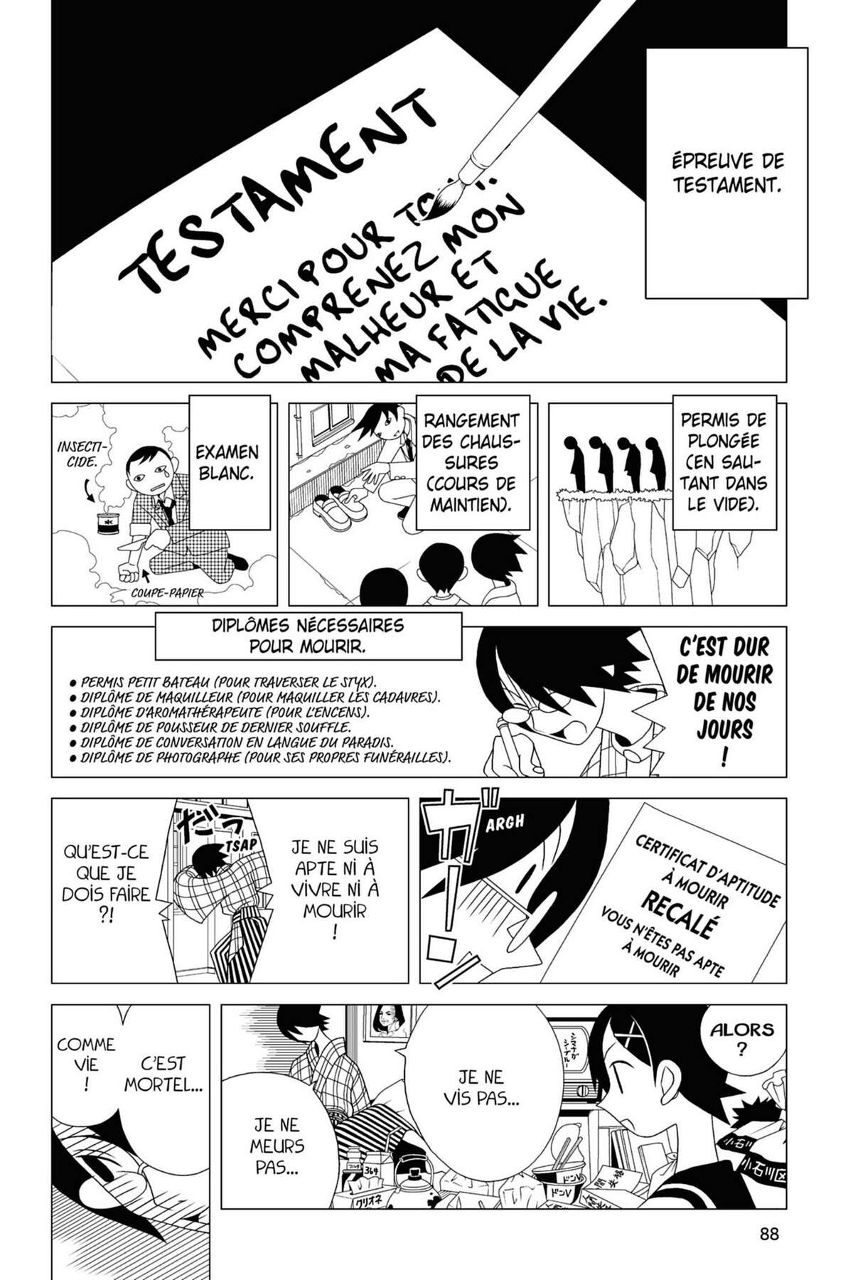 Sayonara Monsieur Désespoir Volume 4 page 90