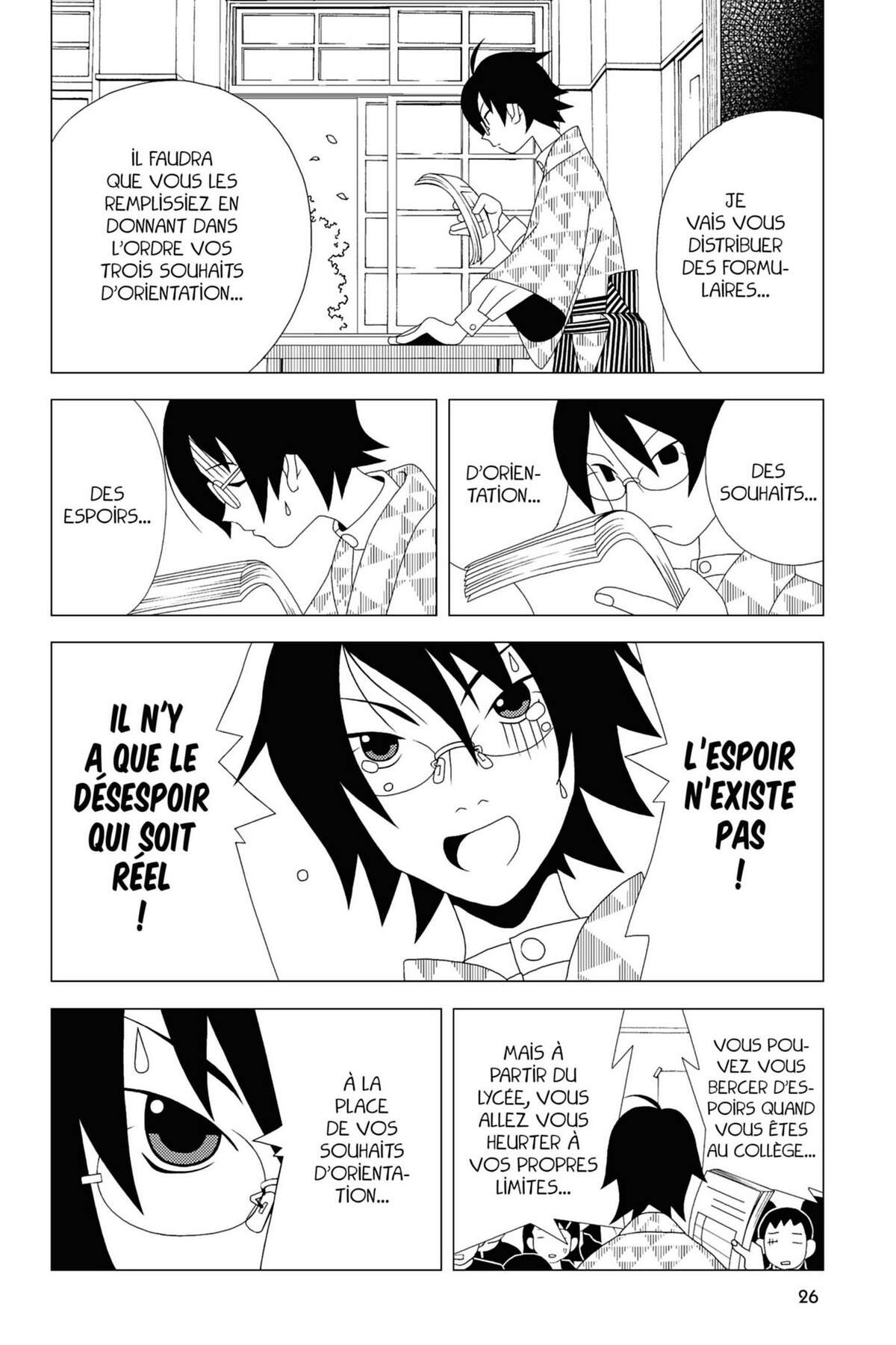 Sayonara Monsieur Désespoir Volume 1 page 26