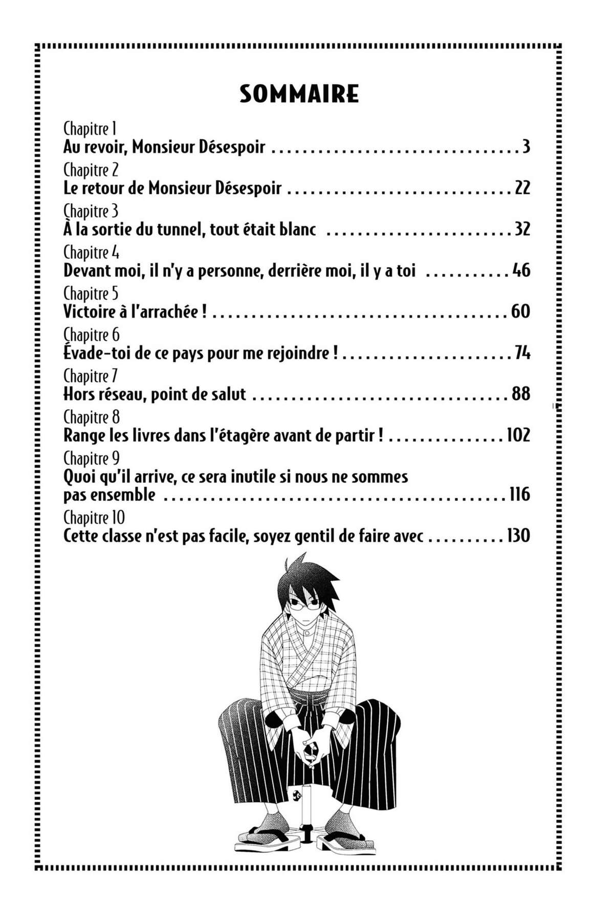 Sayonara Monsieur Désespoir Volume 1 page 4