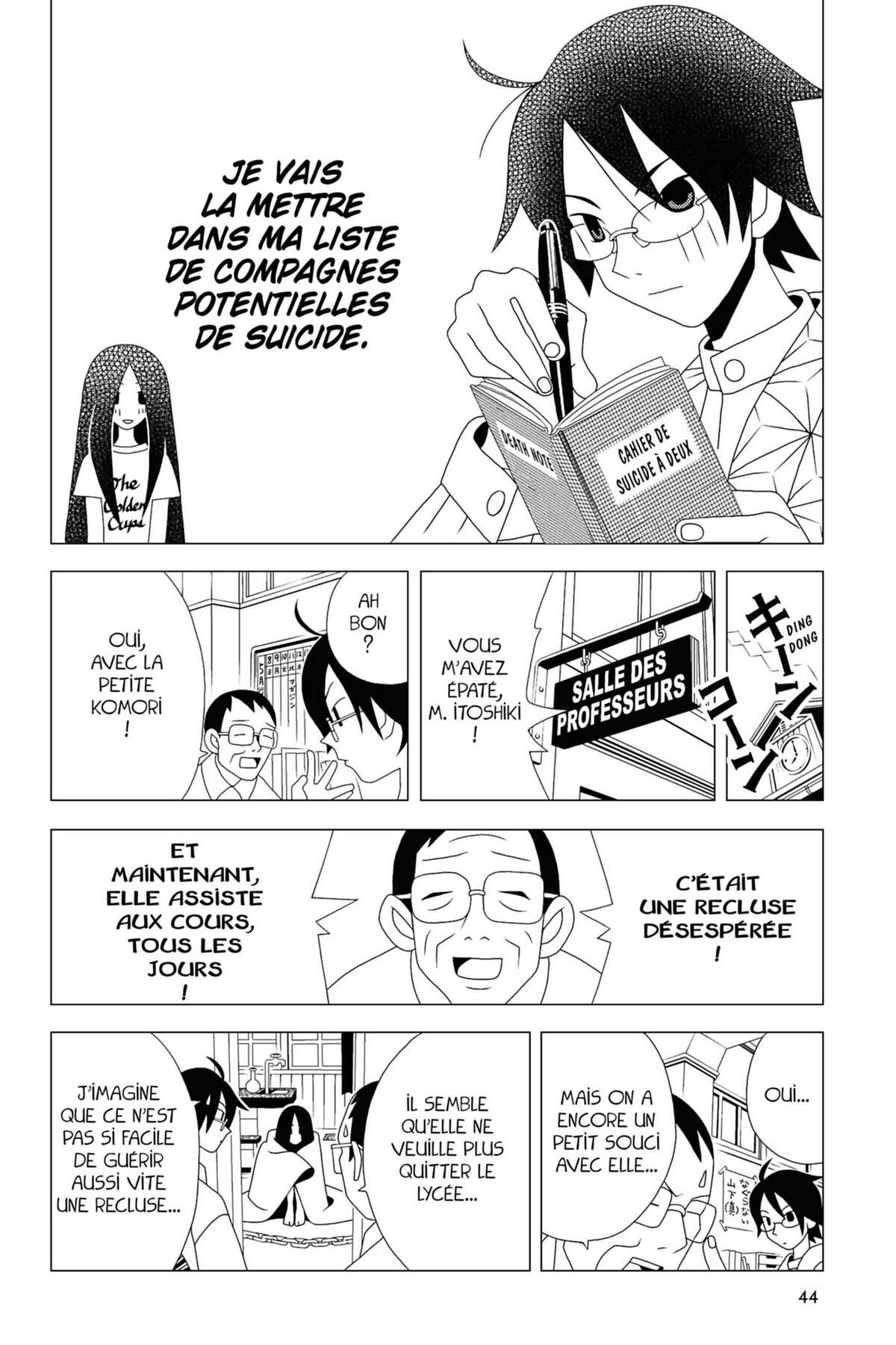 Sayonara Monsieur Désespoir Volume 1 page 44