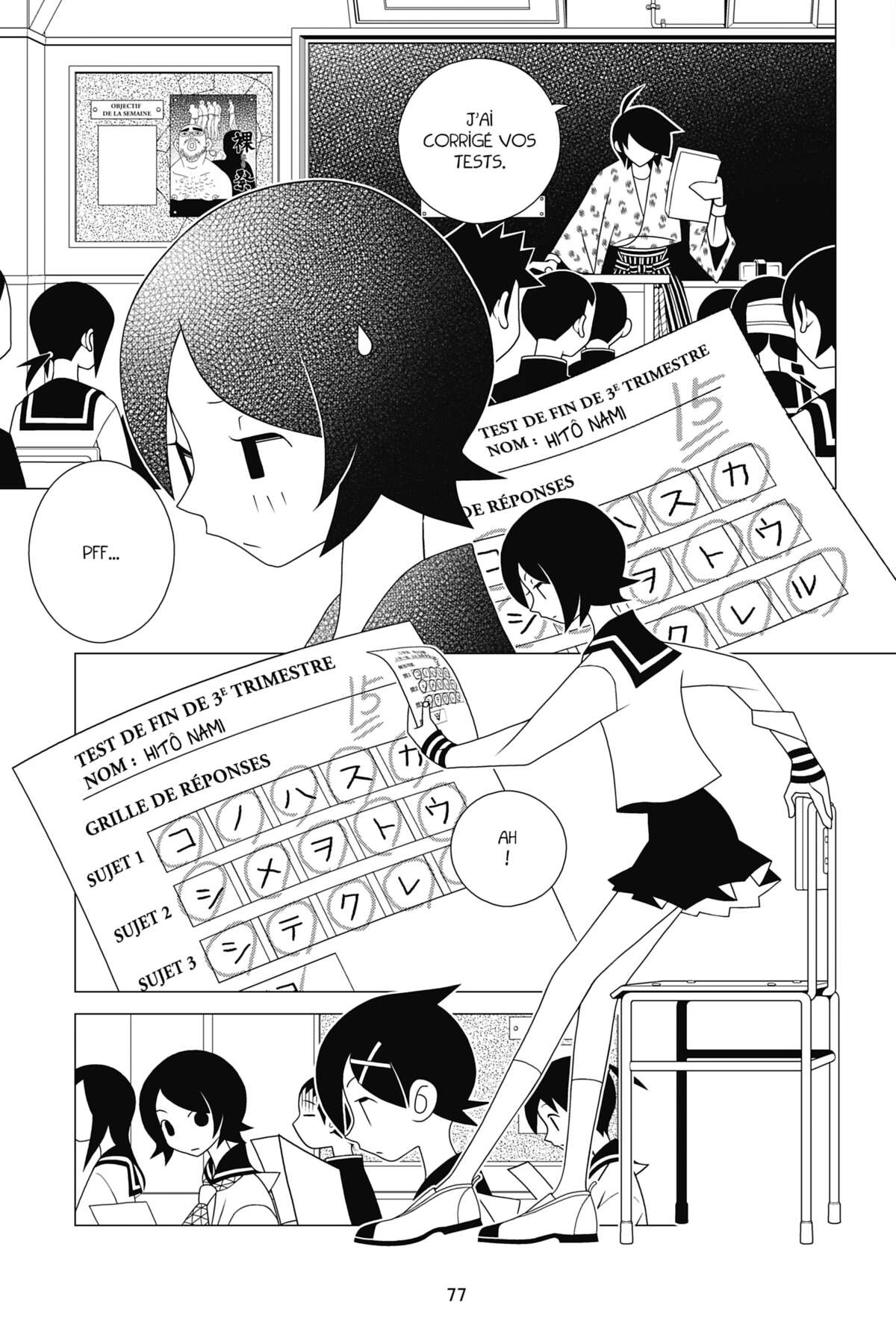 Sayonara Monsieur Désespoir Volume 22 page 78