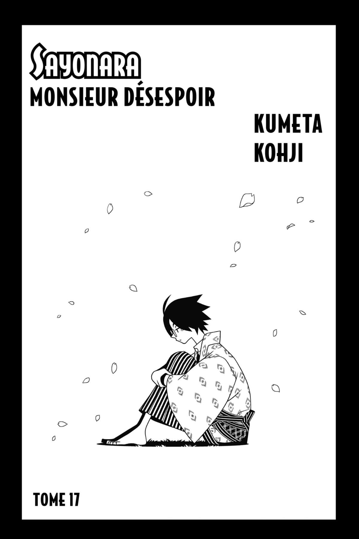 Sayonara Monsieur Désespoir Volume 17 page 3