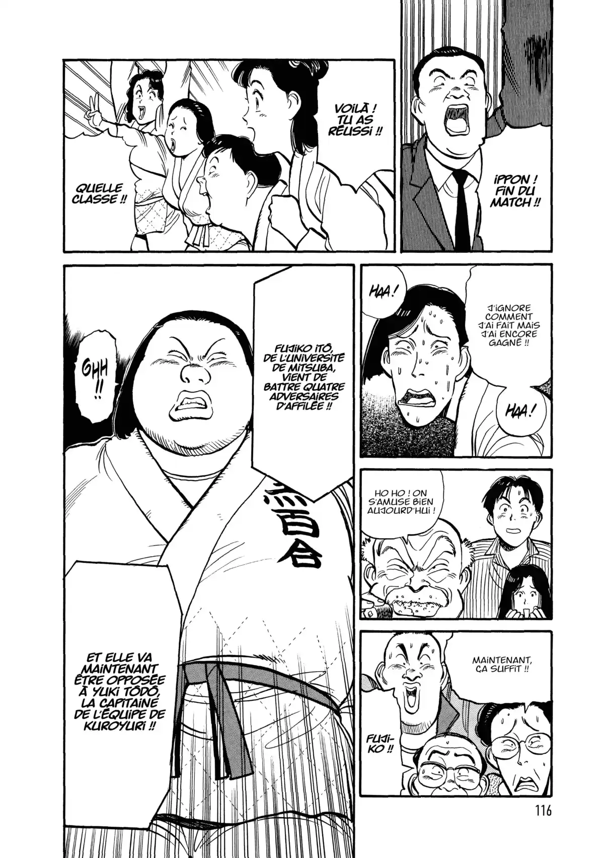 Yawara! Volume 9 page 116