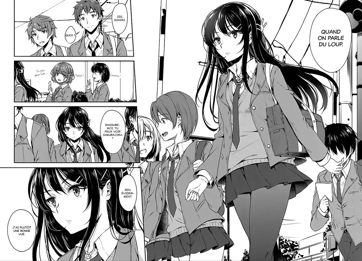 Rascal Does Not Dream of Bunny Girl Senpai Volume 1 page 23