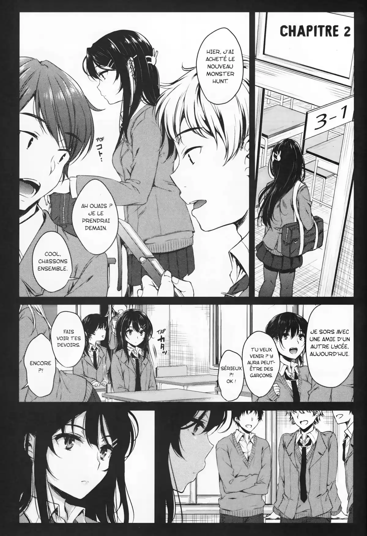 Rascal Does Not Dream of Bunny Girl Senpai Volume 1 page 35