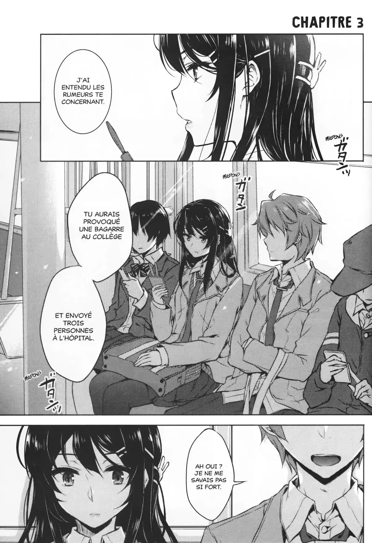 Rascal Does Not Dream of Bunny Girl Senpai Volume 1 page 51