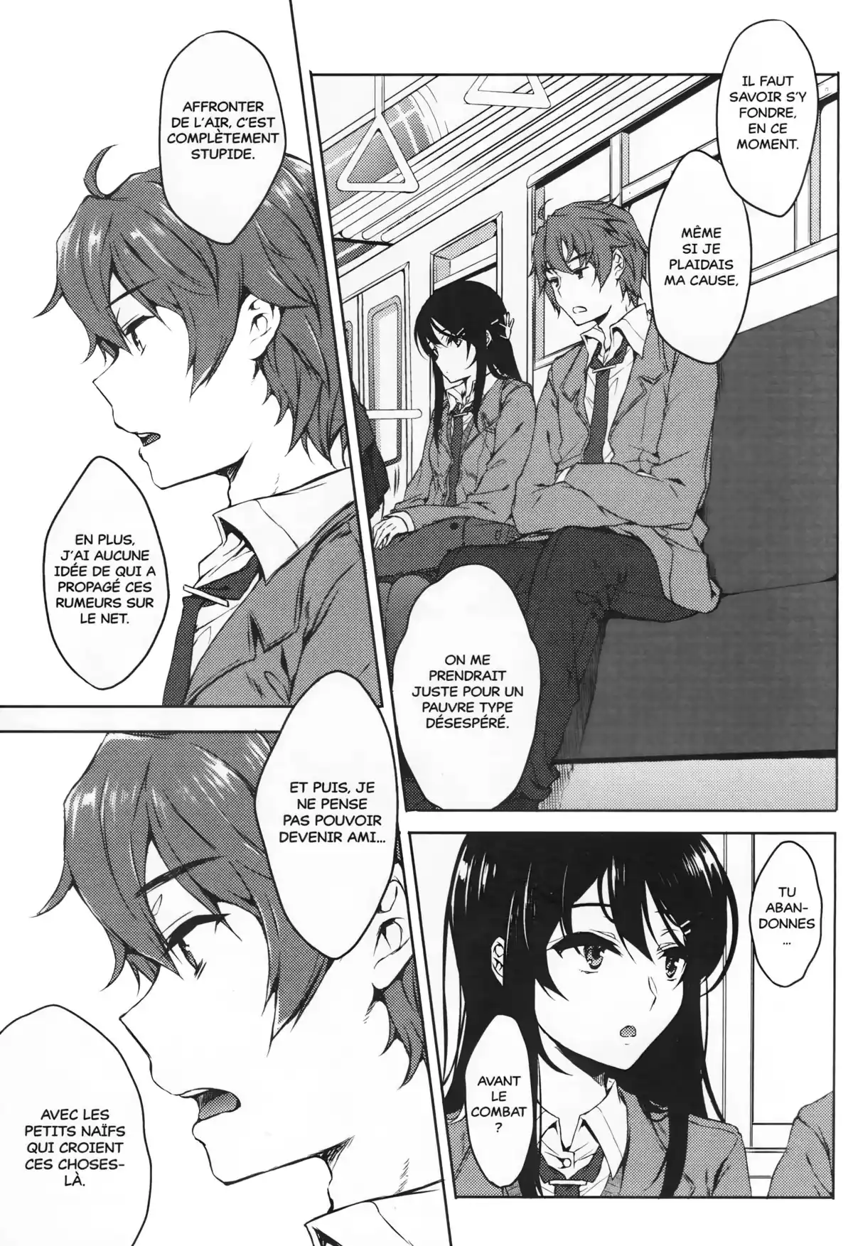 Rascal Does Not Dream of Bunny Girl Senpai Volume 1 page 55