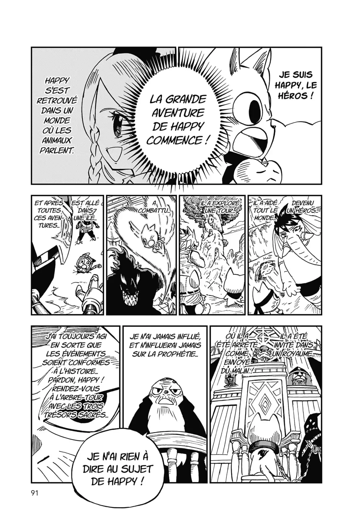 Fairy Tail – La grande aventure de Happy Volume 7 page 92
