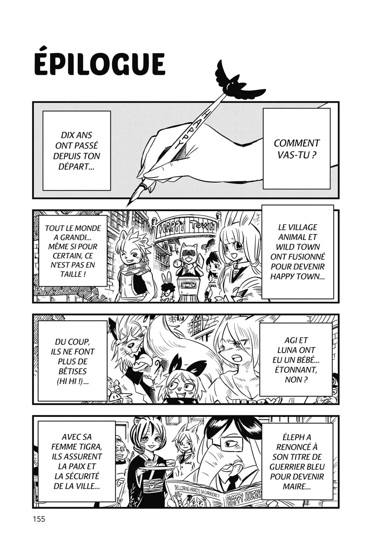 Fairy Tail – La grande aventure de Happy Volume 8 page 156