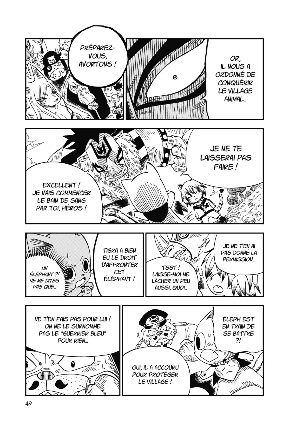 Fairy Tail – La grande aventure de Happy Volume 3 page 50