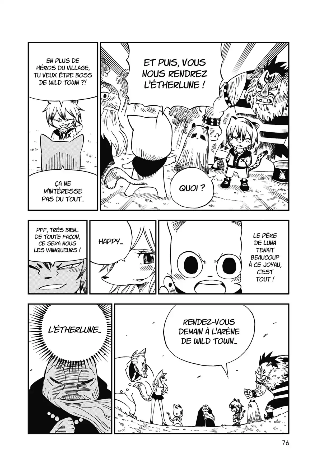 Fairy Tail – La grande aventure de Happy Volume 3 page 77