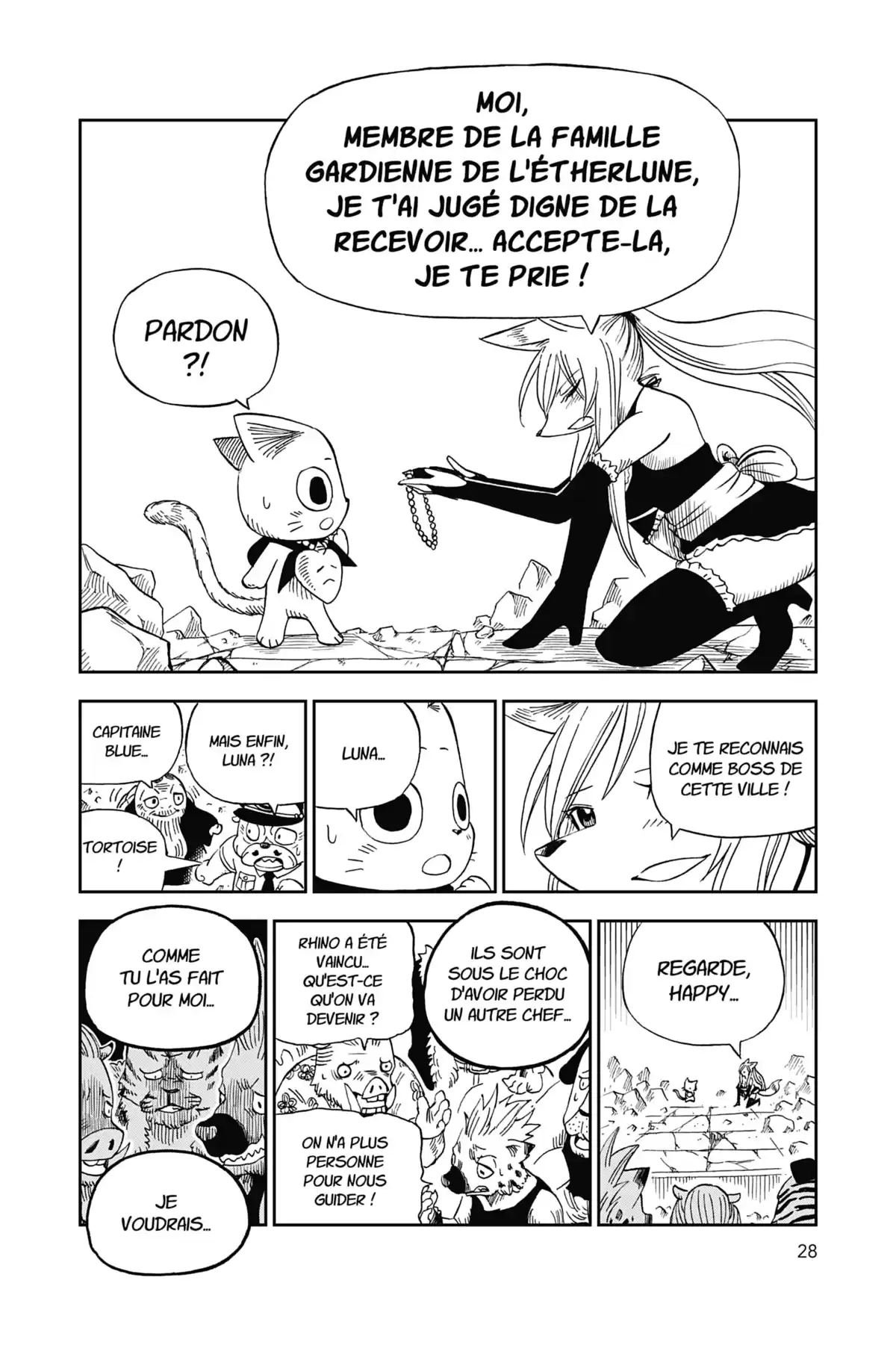 Fairy Tail – La grande aventure de Happy Volume 4 page 28