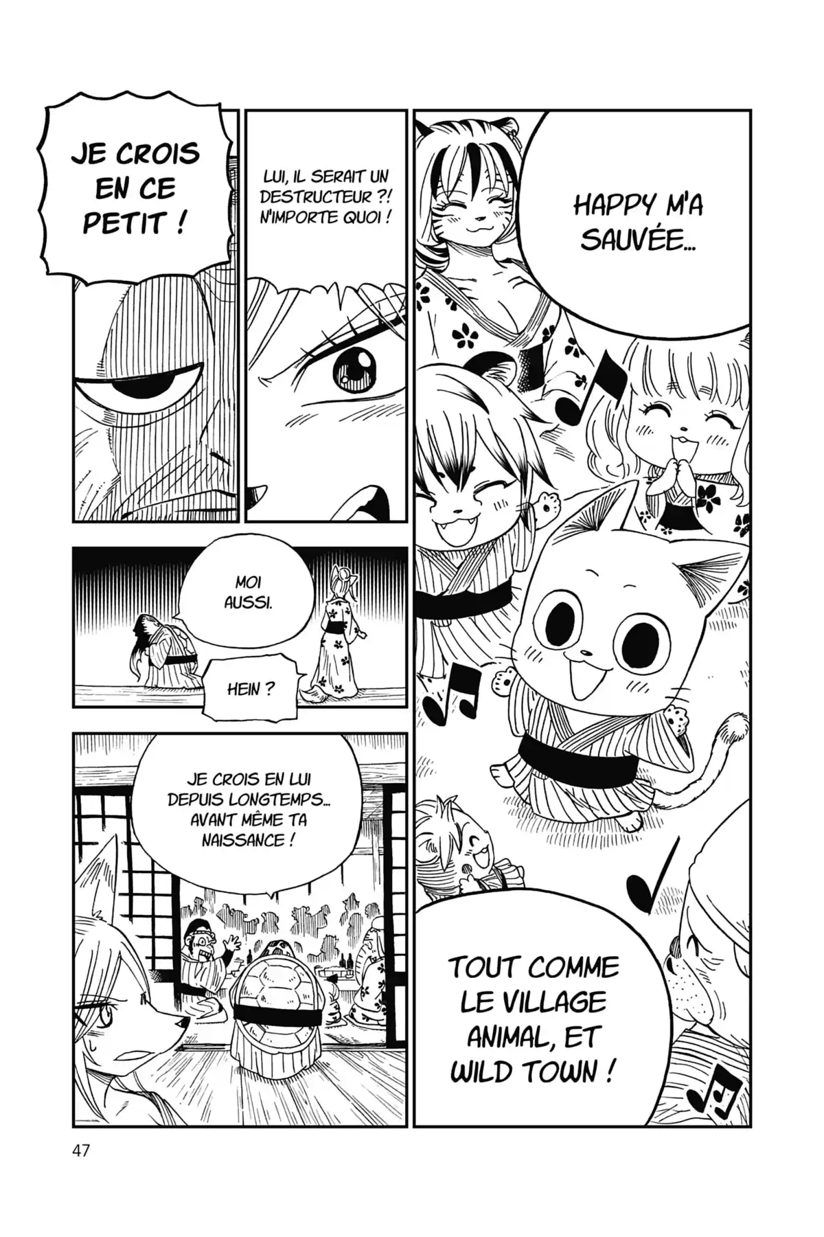 Fairy Tail – La grande aventure de Happy Volume 4 page 47