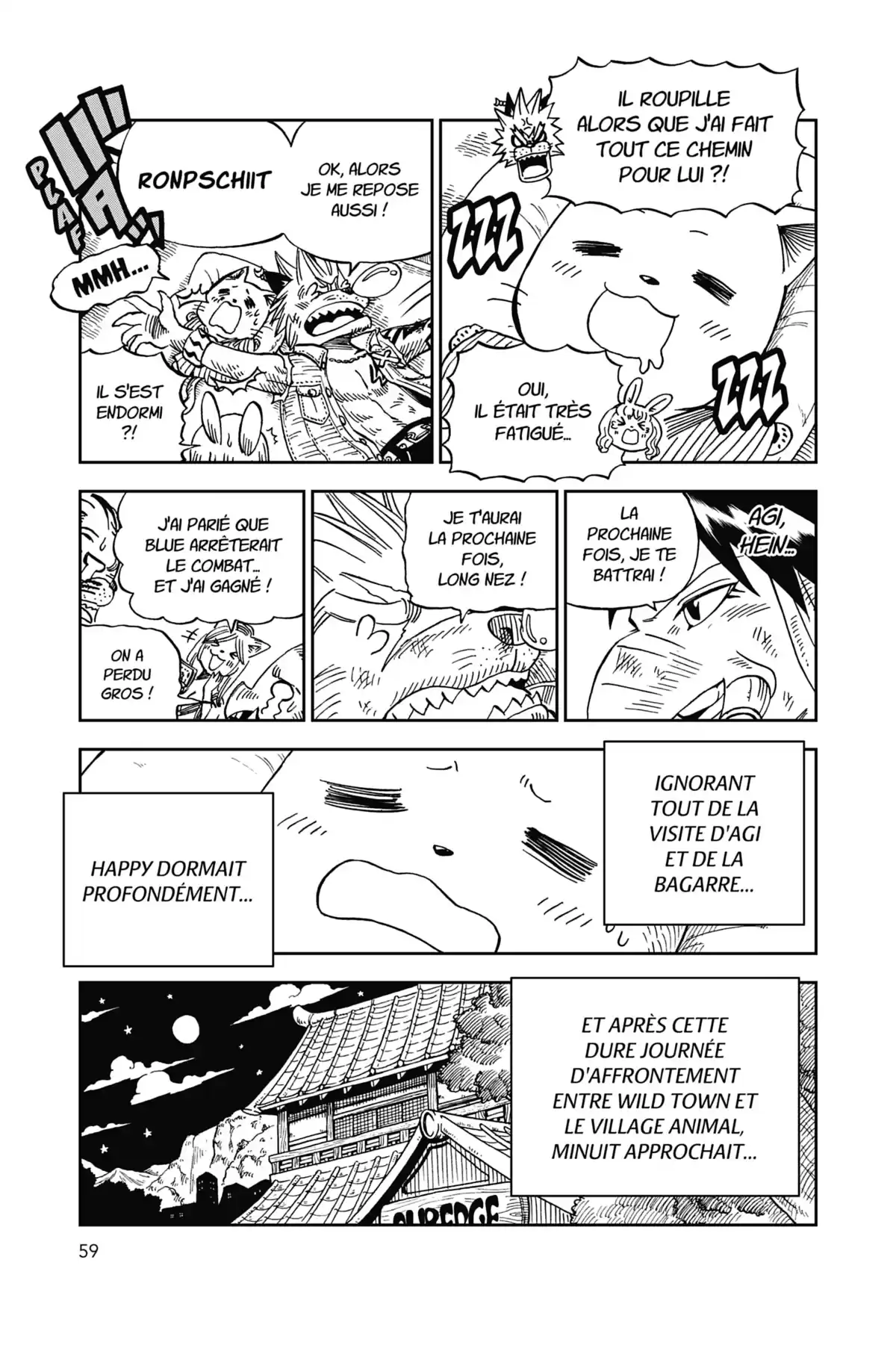 Fairy Tail – La grande aventure de Happy Volume 4 page 59