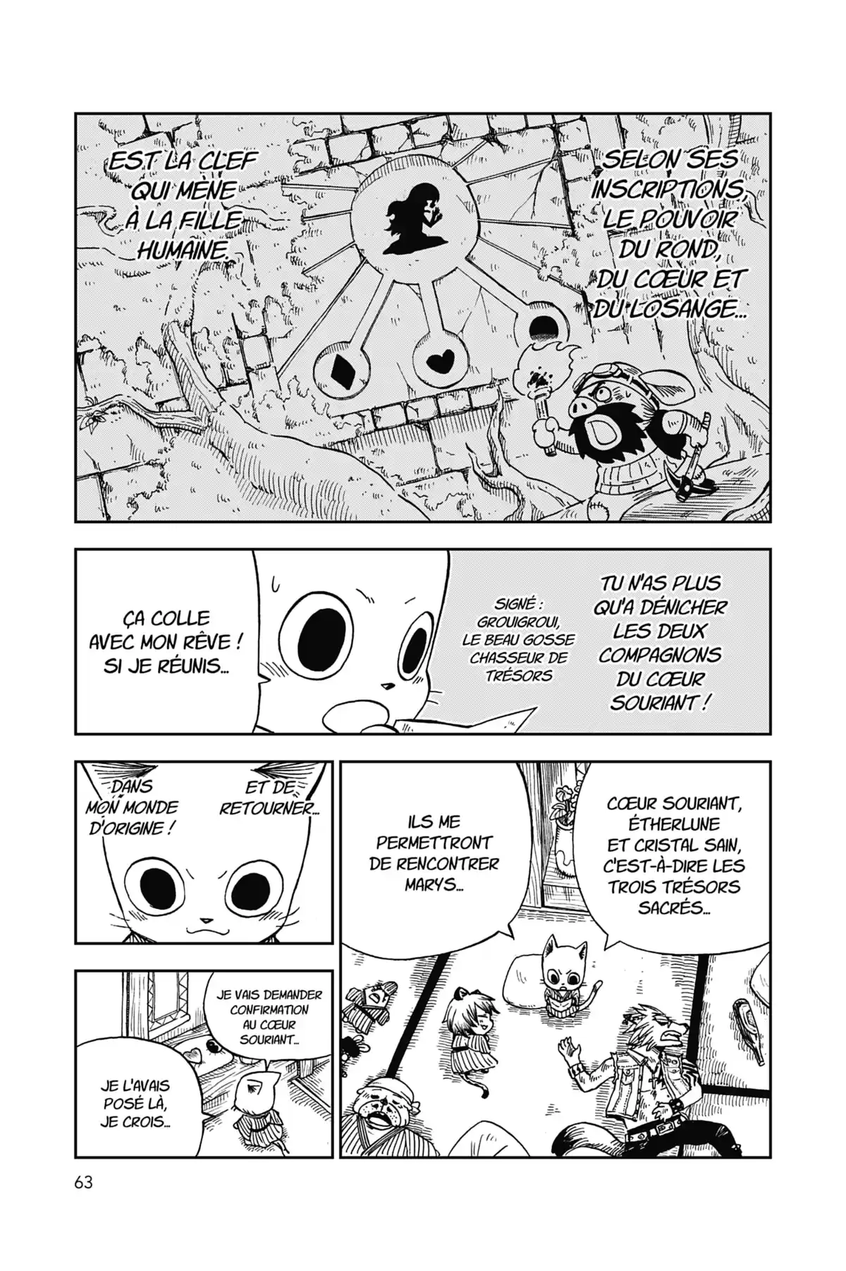 Fairy Tail – La grande aventure de Happy Volume 4 page 63