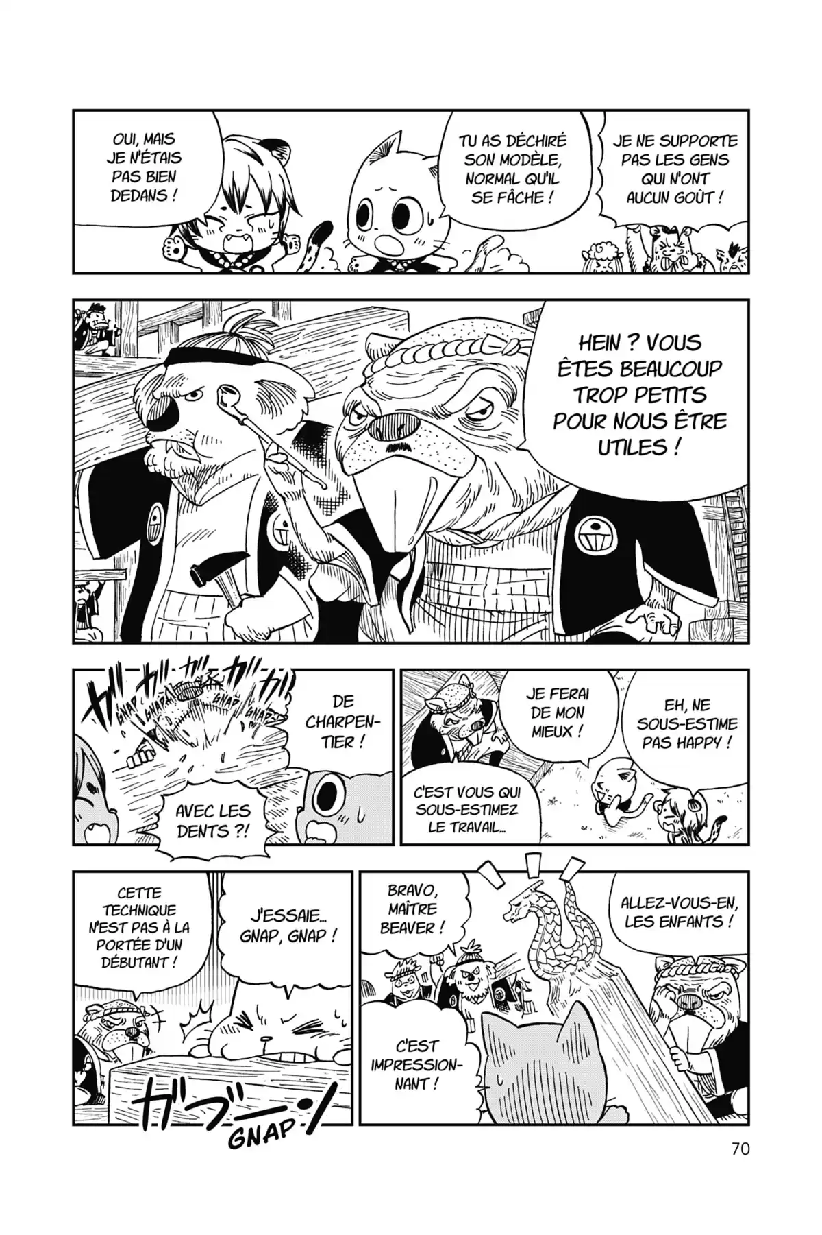 Fairy Tail – La grande aventure de Happy Volume 4 page 70