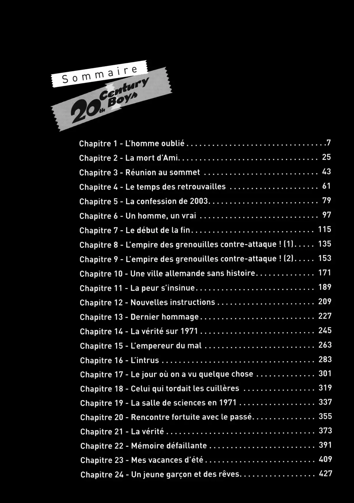 20th Century Boys – Perfect Edition Volume 7 page 3