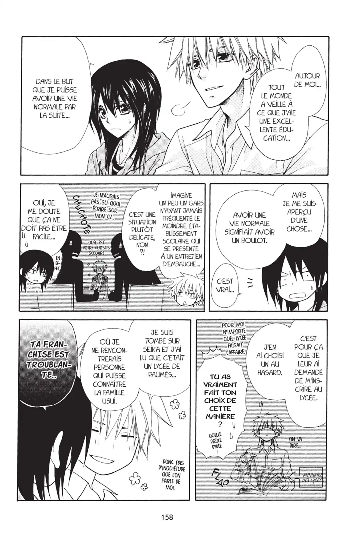 Maid Sama! Volume 10 page 160