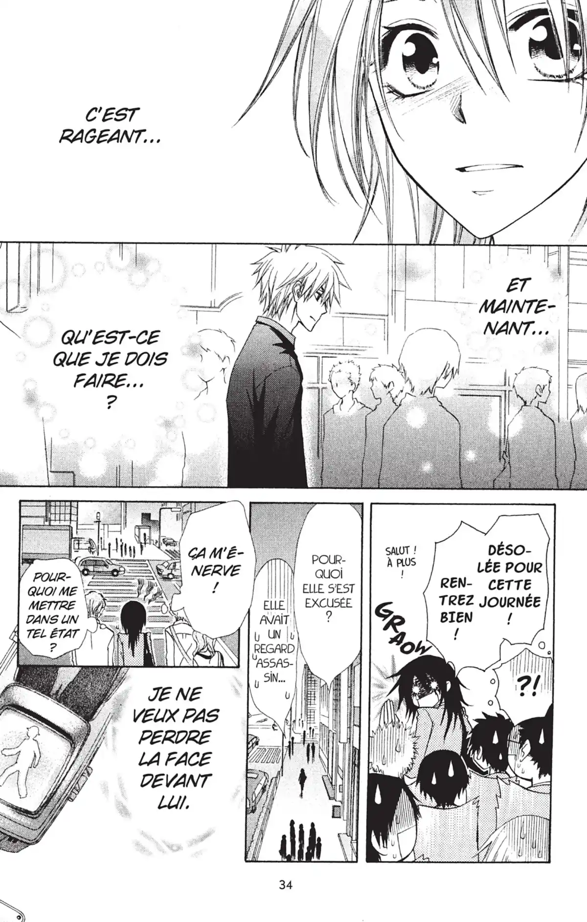 Maid Sama! Volume 10 page 36