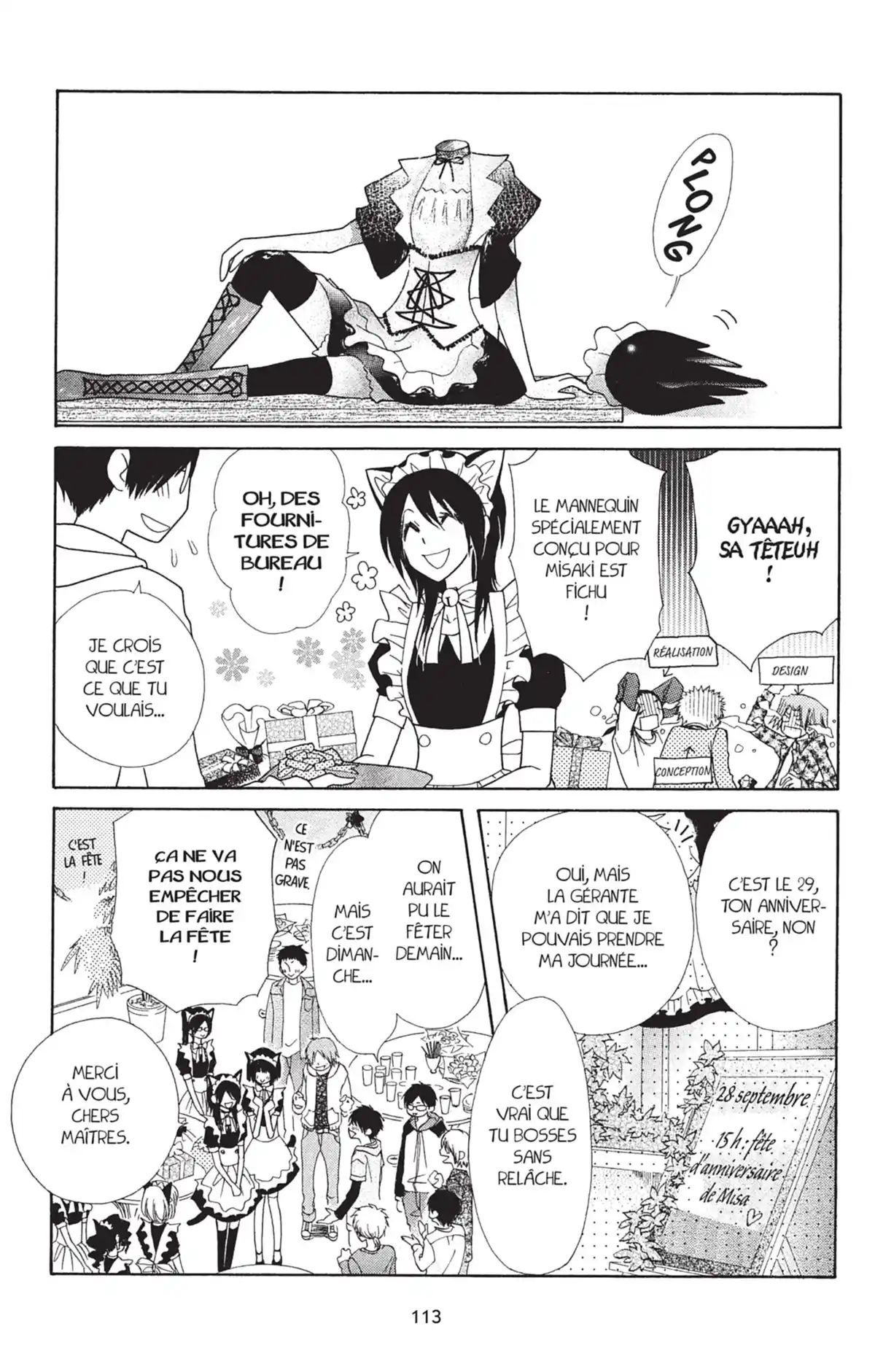 Maid Sama! Volume 9 page 114