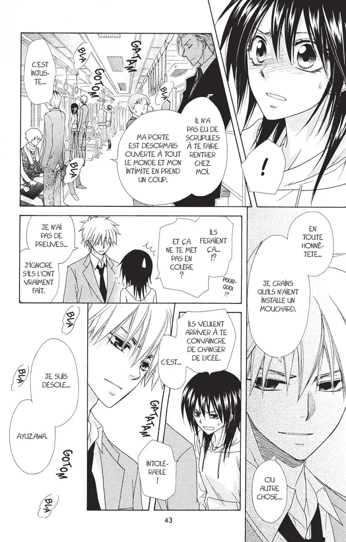 Maid Sama! Volume 12 page 45