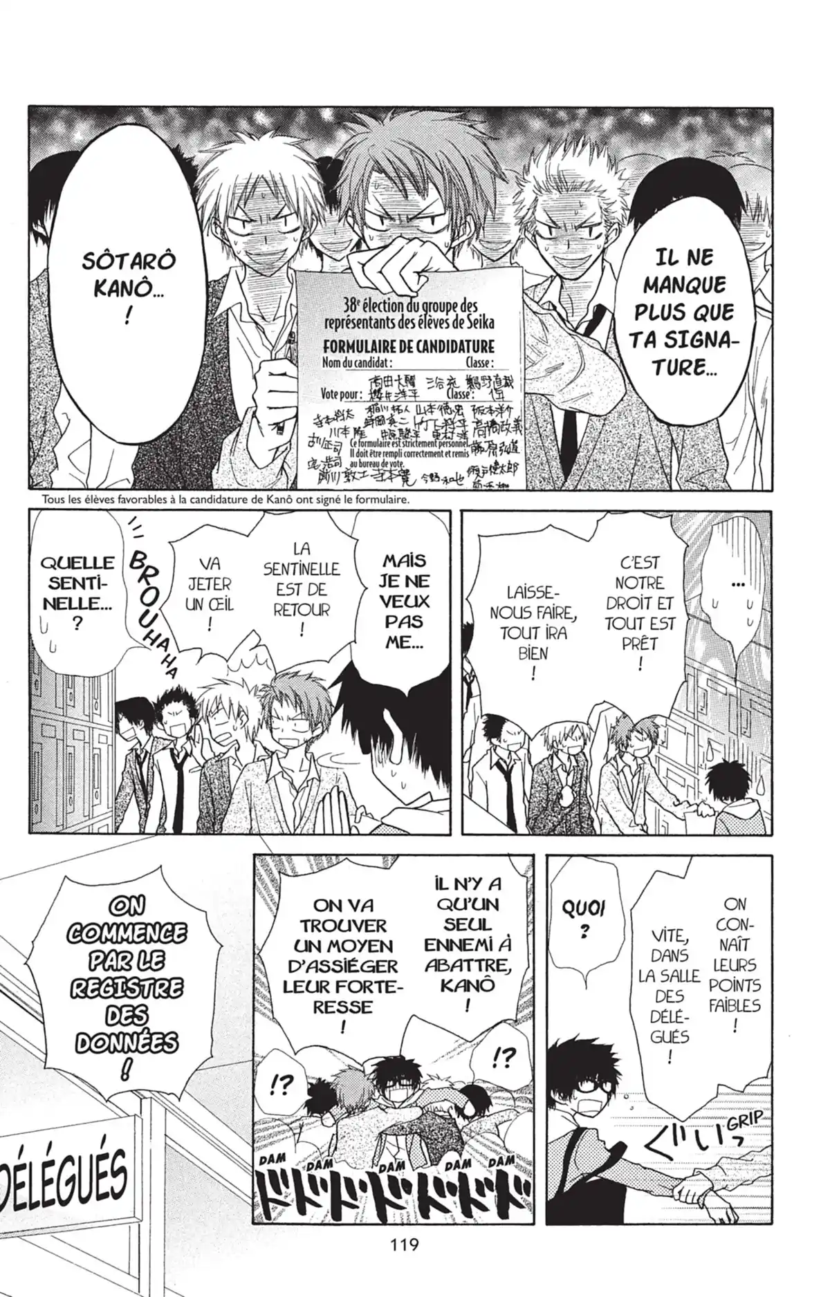 Maid Sama! Volume 8 page 121