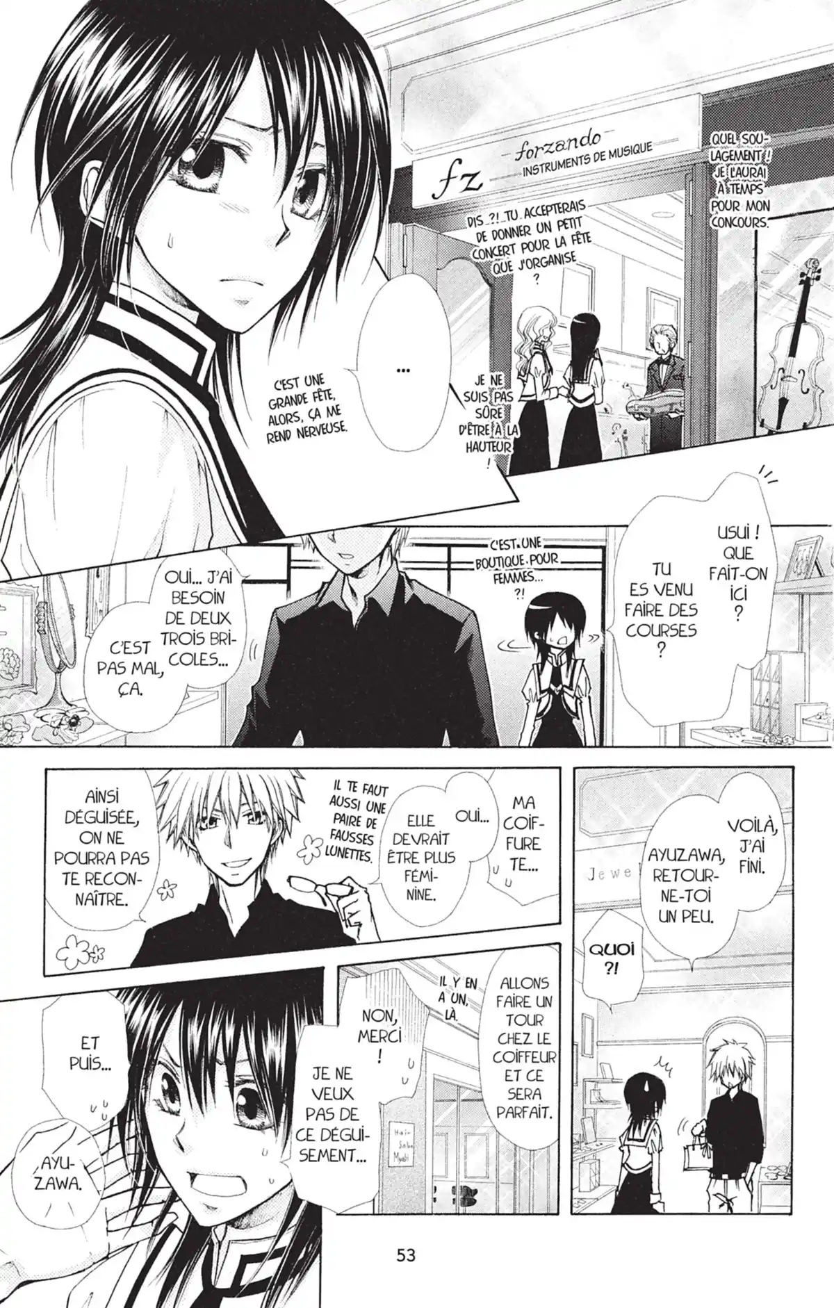 Maid Sama! Volume 16 page 55