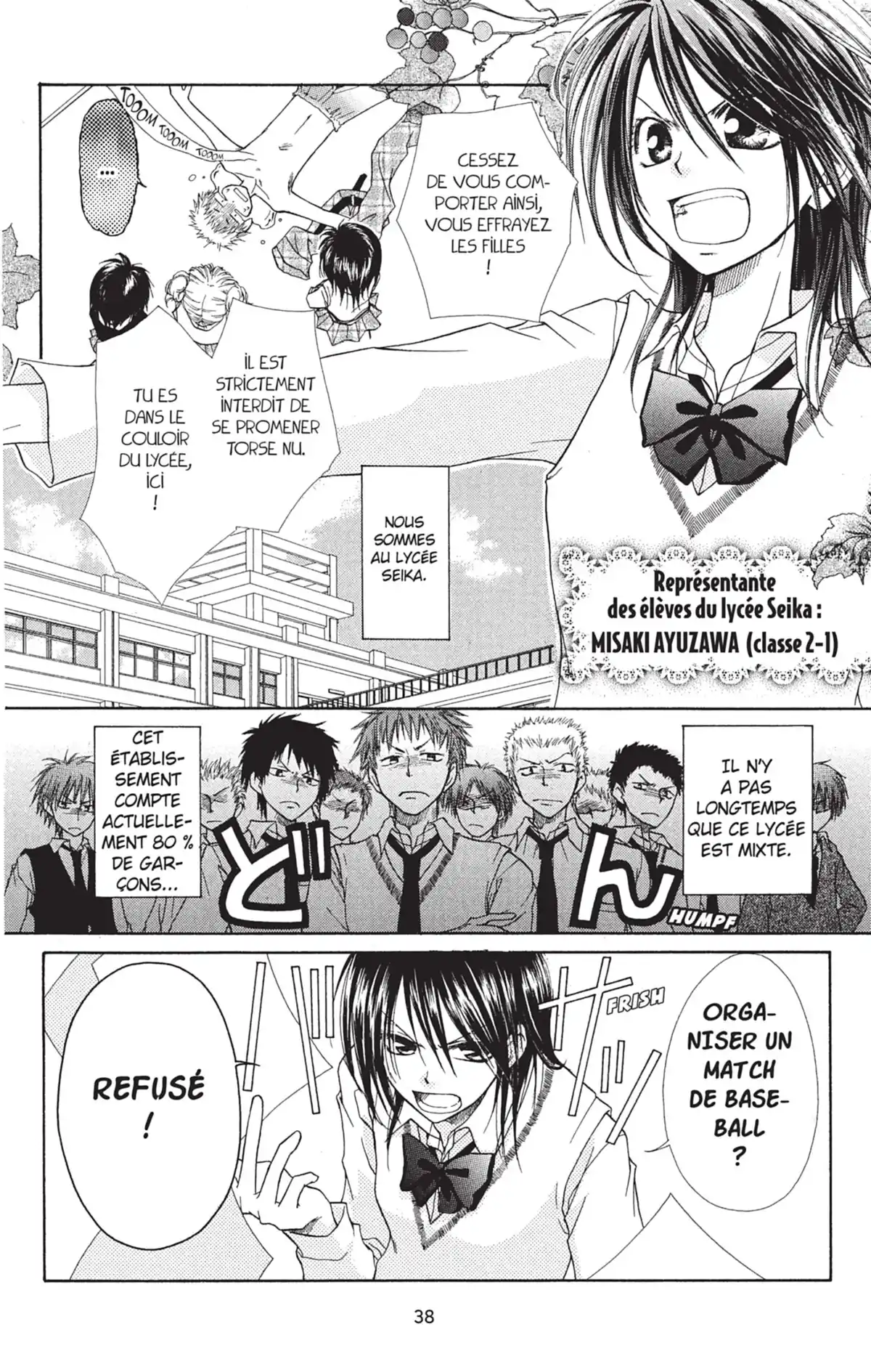 Maid Sama! Volume 1 page 40