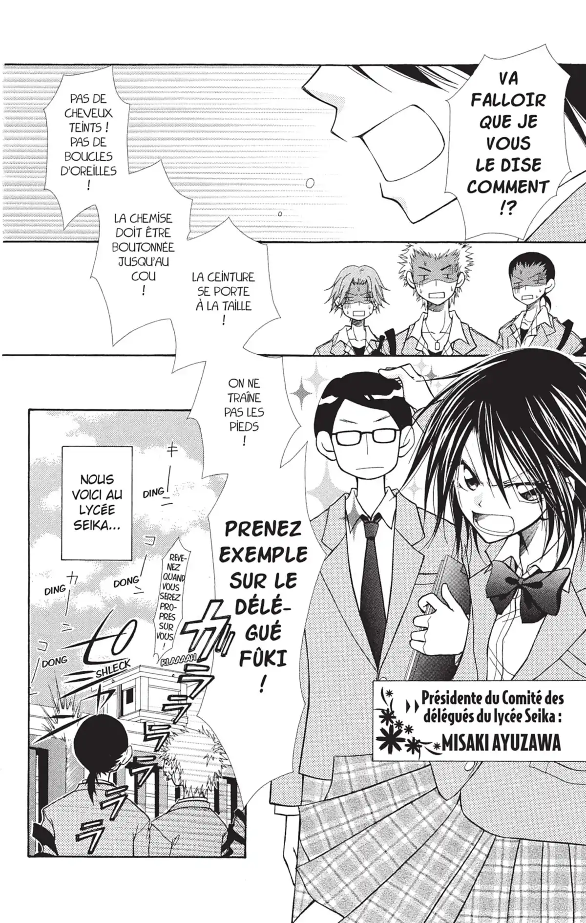 Maid Sama! Volume 1 page 6