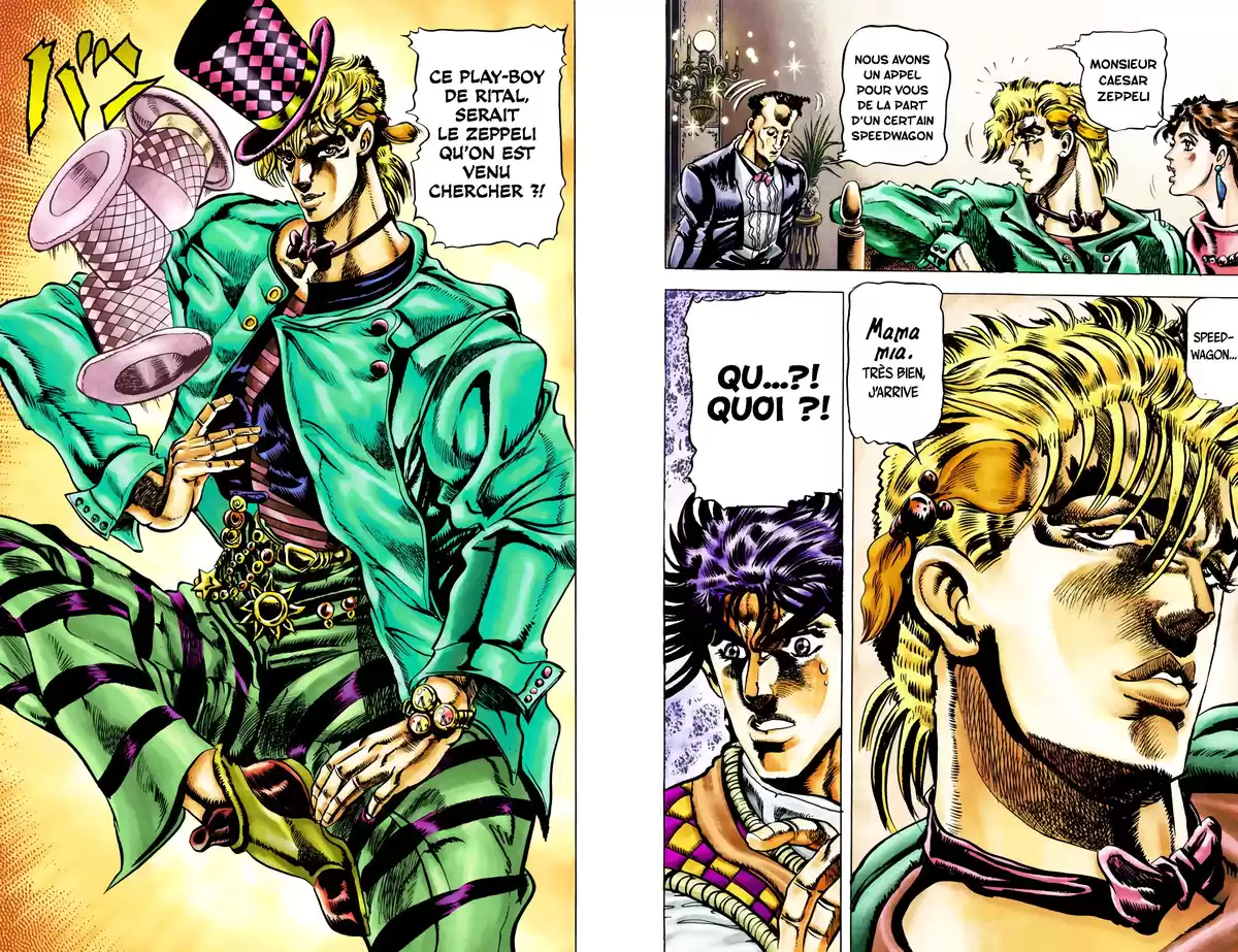 JoJo’s Bizarre Adventure : Battle Tendency Volume 2 page 70