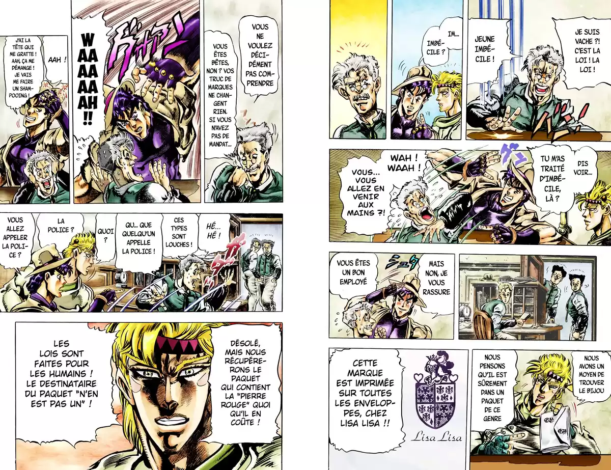 JoJo’s Bizarre Adventure : Battle Tendency Volume 4 page 54