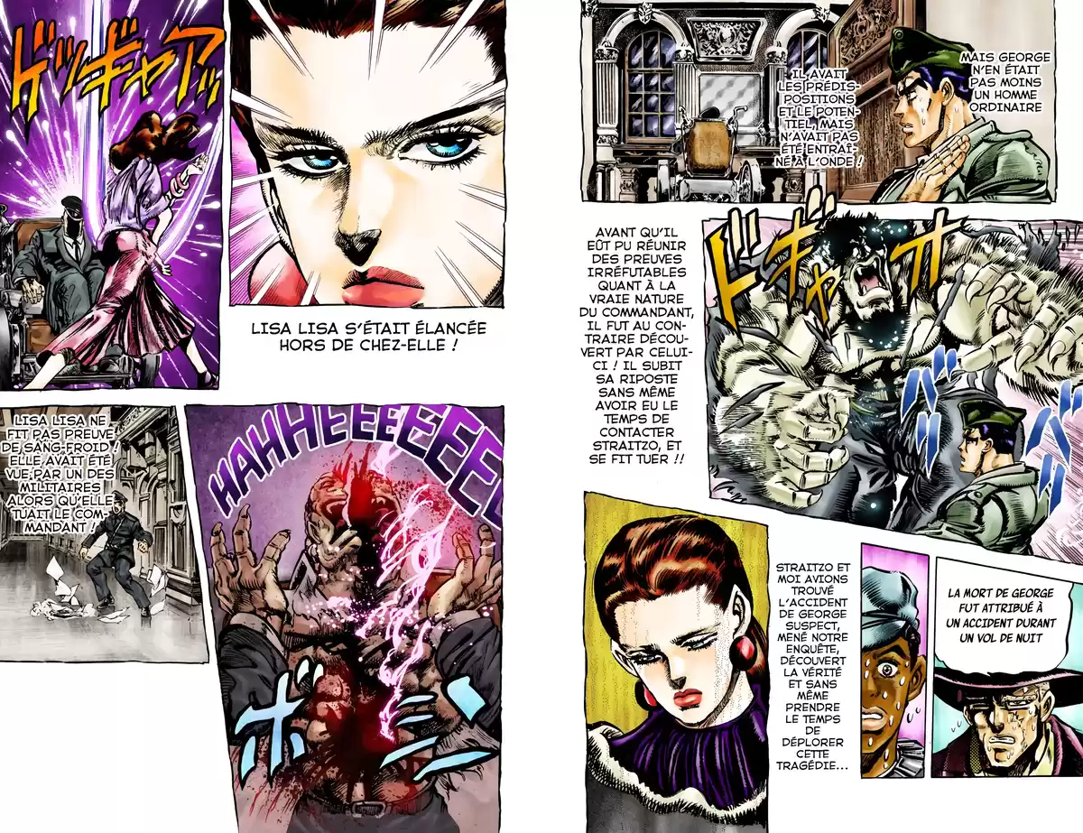 JoJo’s Bizarre Adventure : Battle Tendency Volume 7 page 38