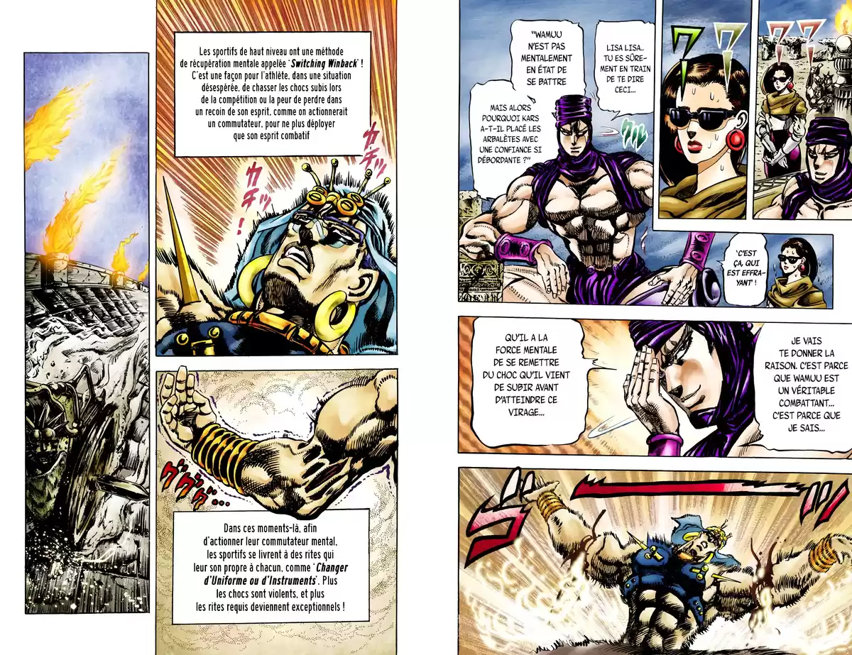 JoJo’s Bizarre Adventure : Battle Tendency Volume 6 page 57