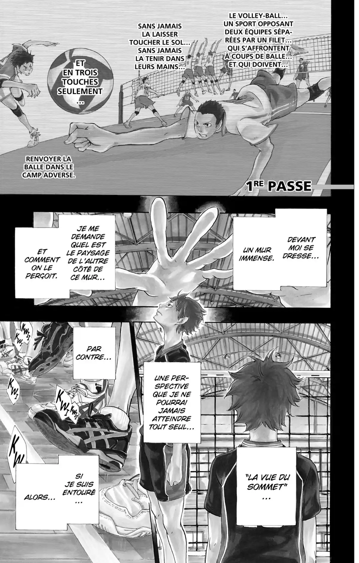 Haikyū !! Volume 1 page 4