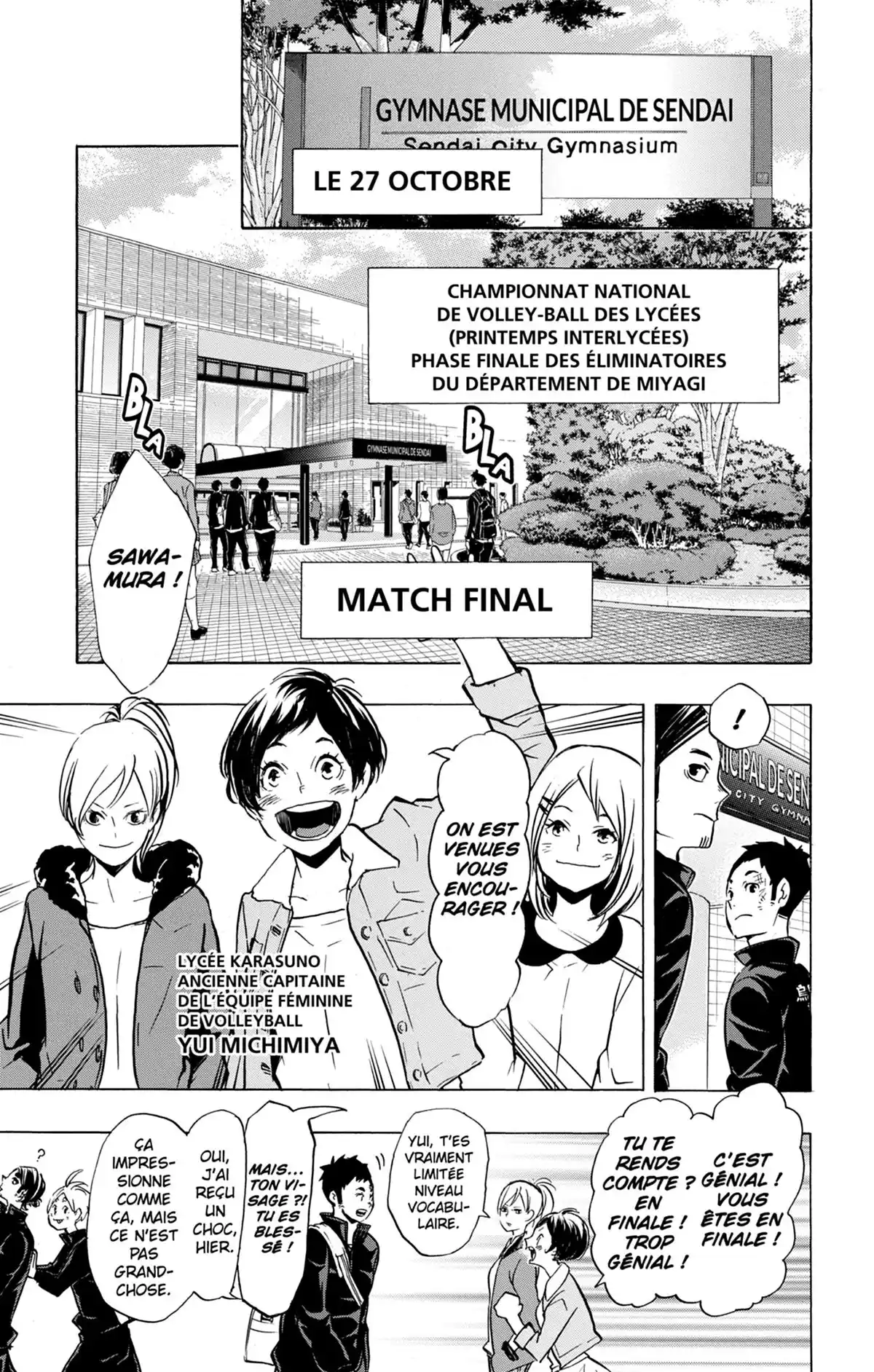 Haikyū !! Volume 17 page 110