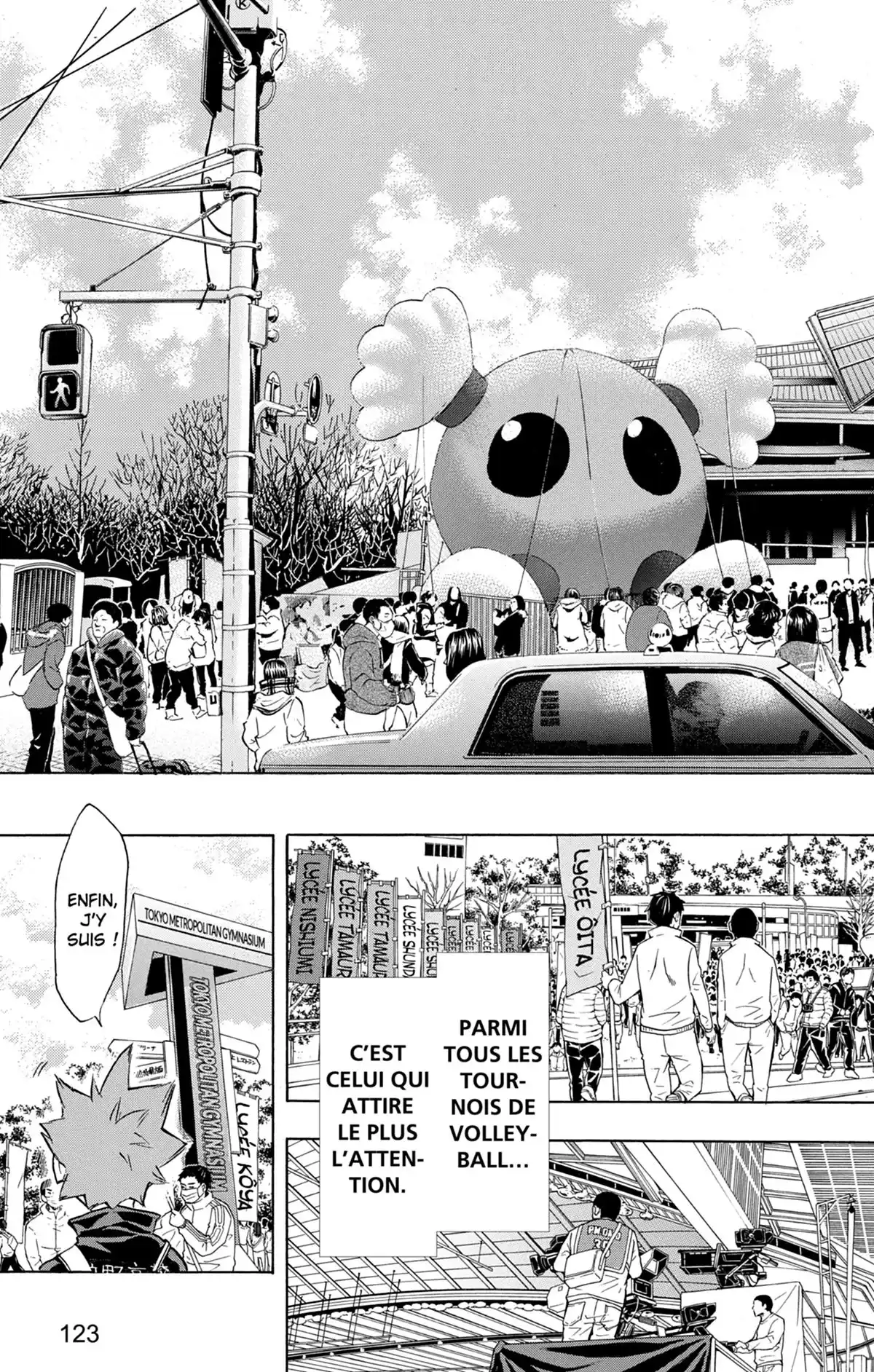 Haikyū !! Volume 26 page 124