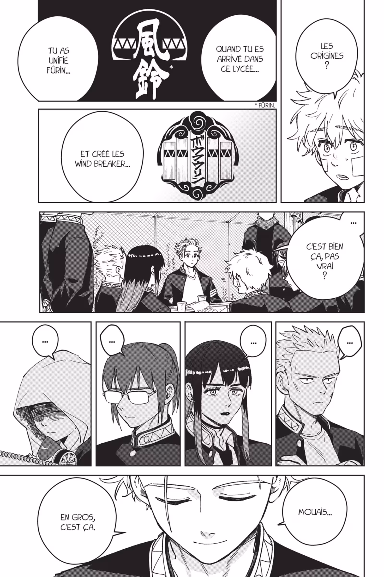 Wind Breaker Volume 11 page 135