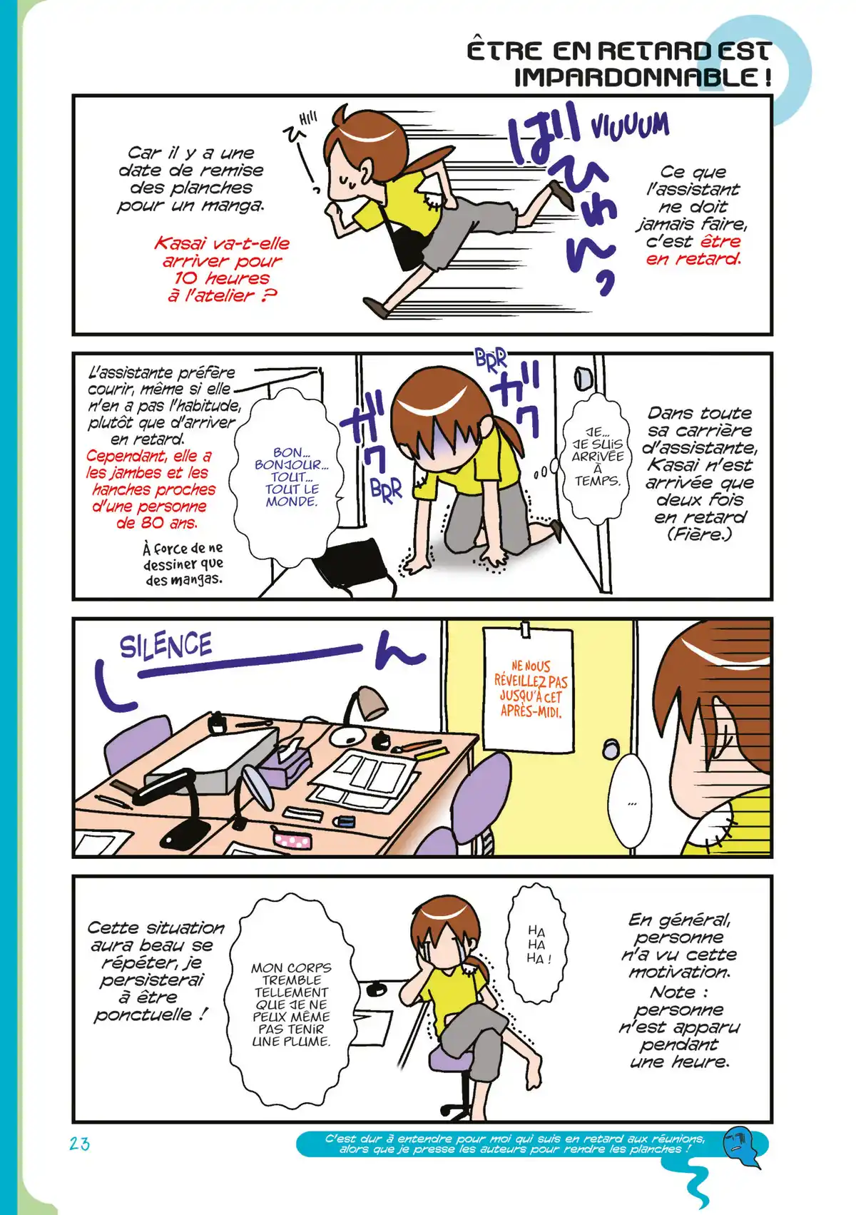 Assistante mangaka – le blog Volume 1 page 24