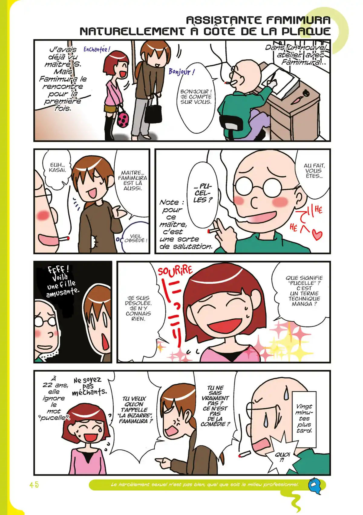 Assistante mangaka – le blog Volume 1 page 46