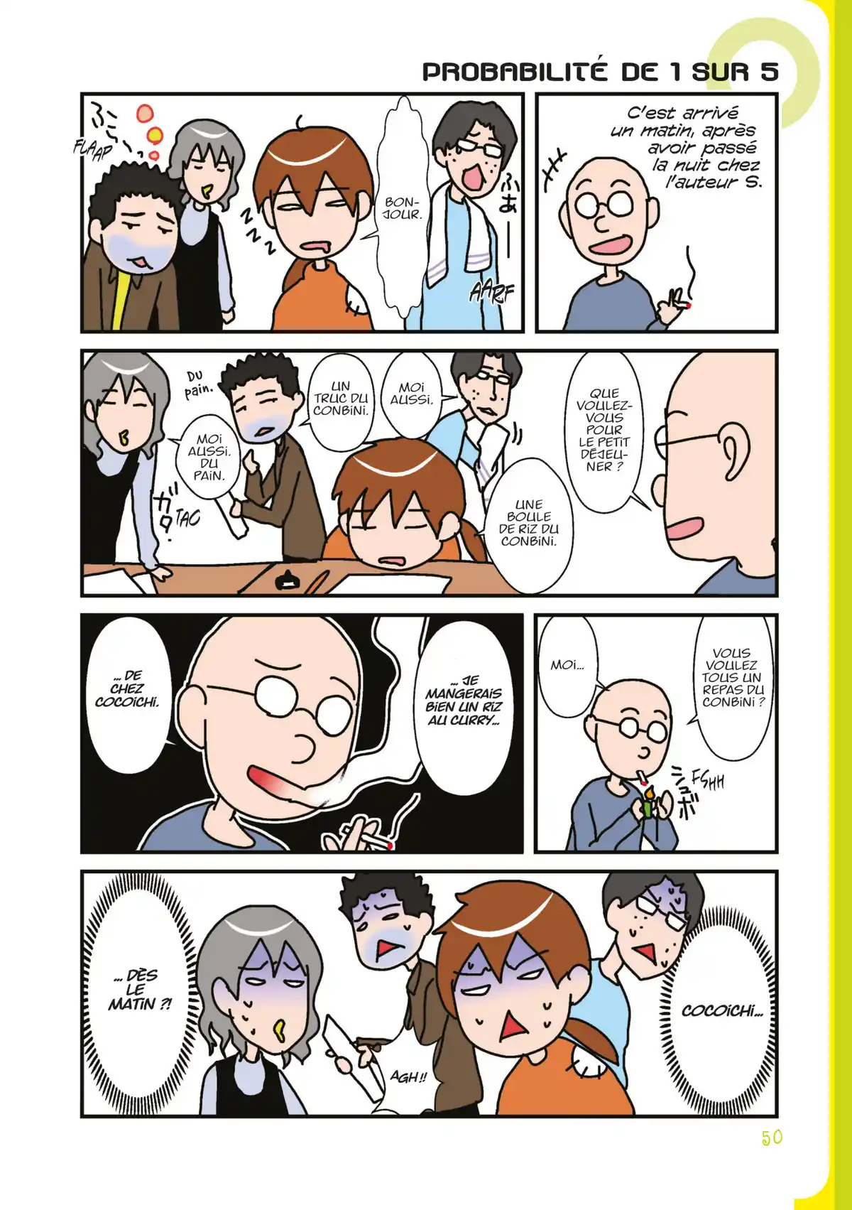 Assistante mangaka – le blog Volume 1 page 51