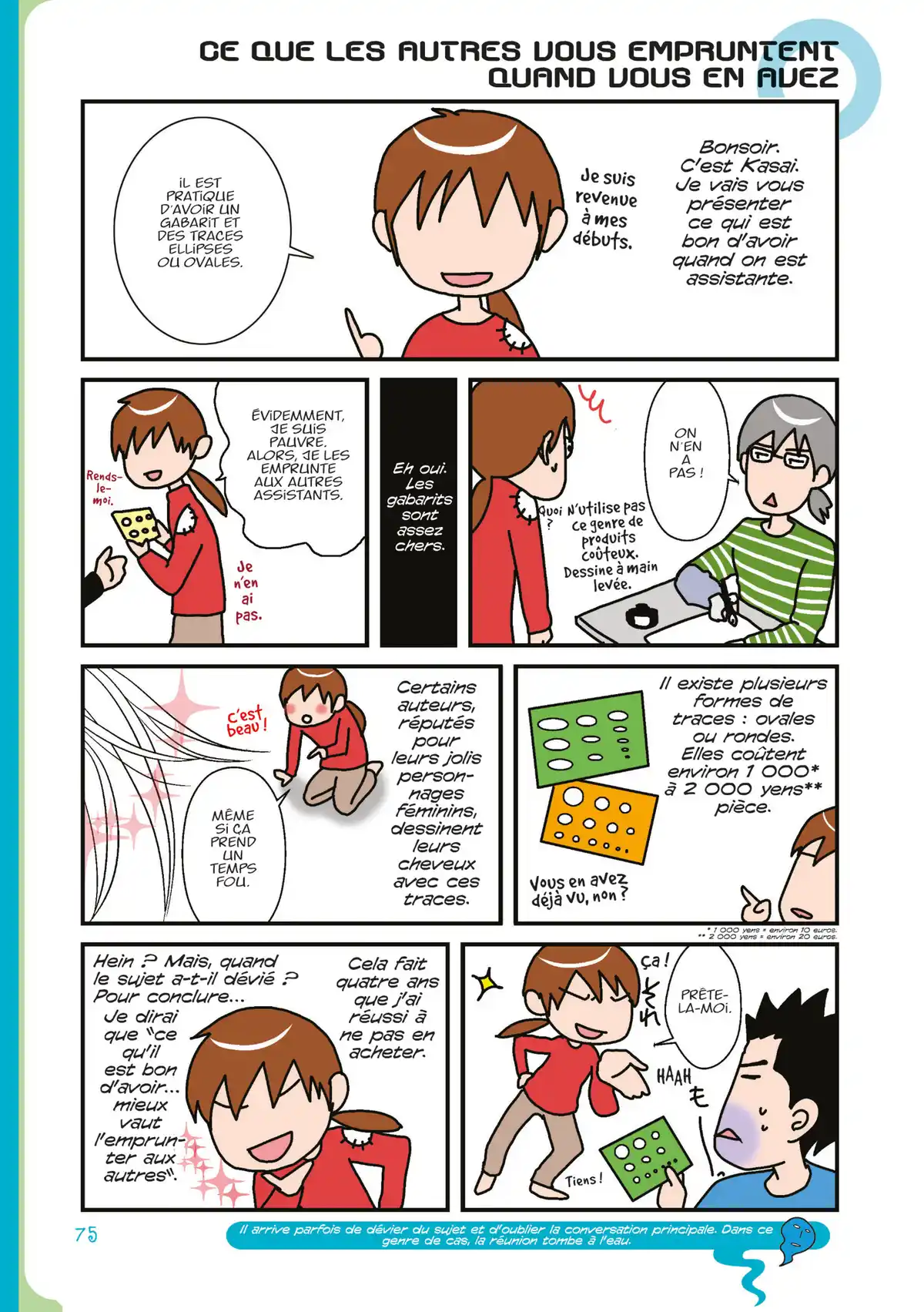 Assistante mangaka – le blog Volume 1 page 76
