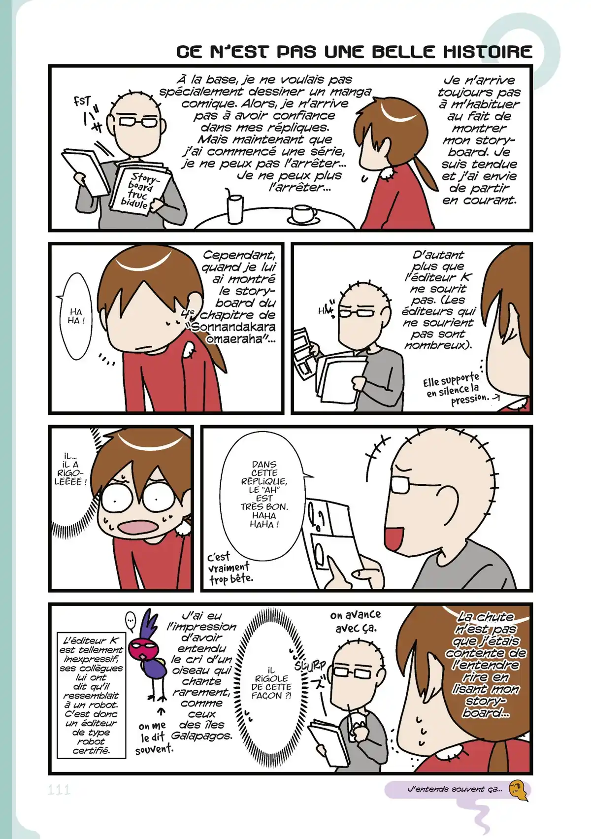 Assistante mangaka – le blog Volume 3 page 112