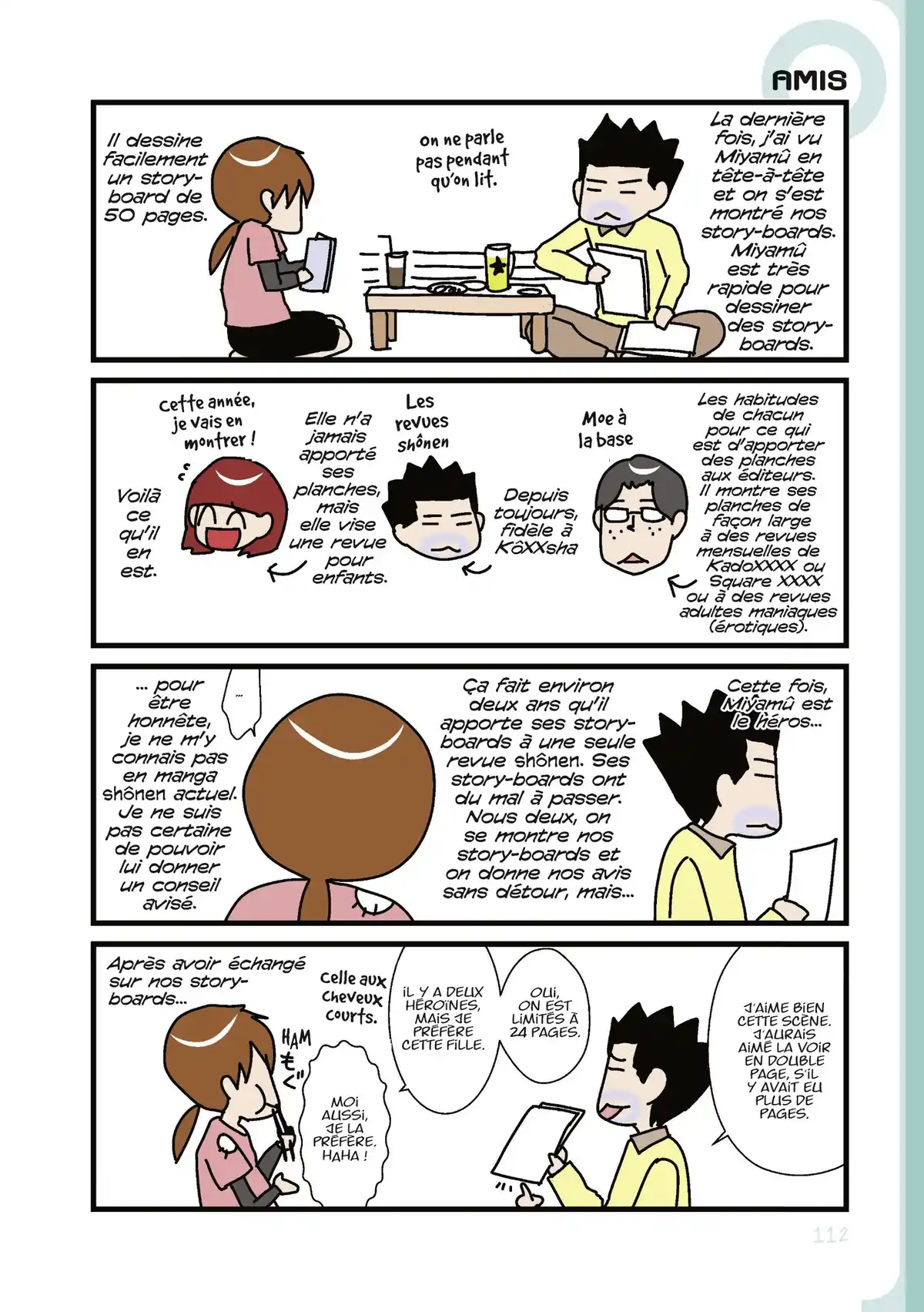 Assistante mangaka – le blog Volume 3 page 113