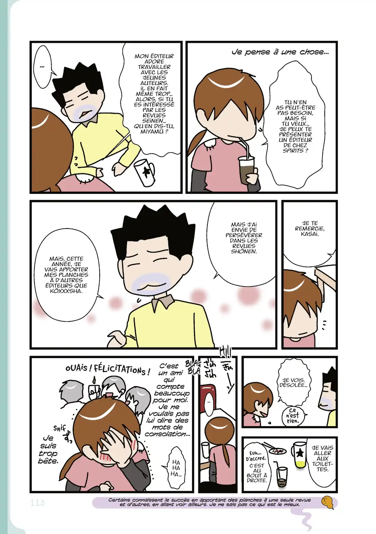 Assistante mangaka – le blog Volume 3 page 114