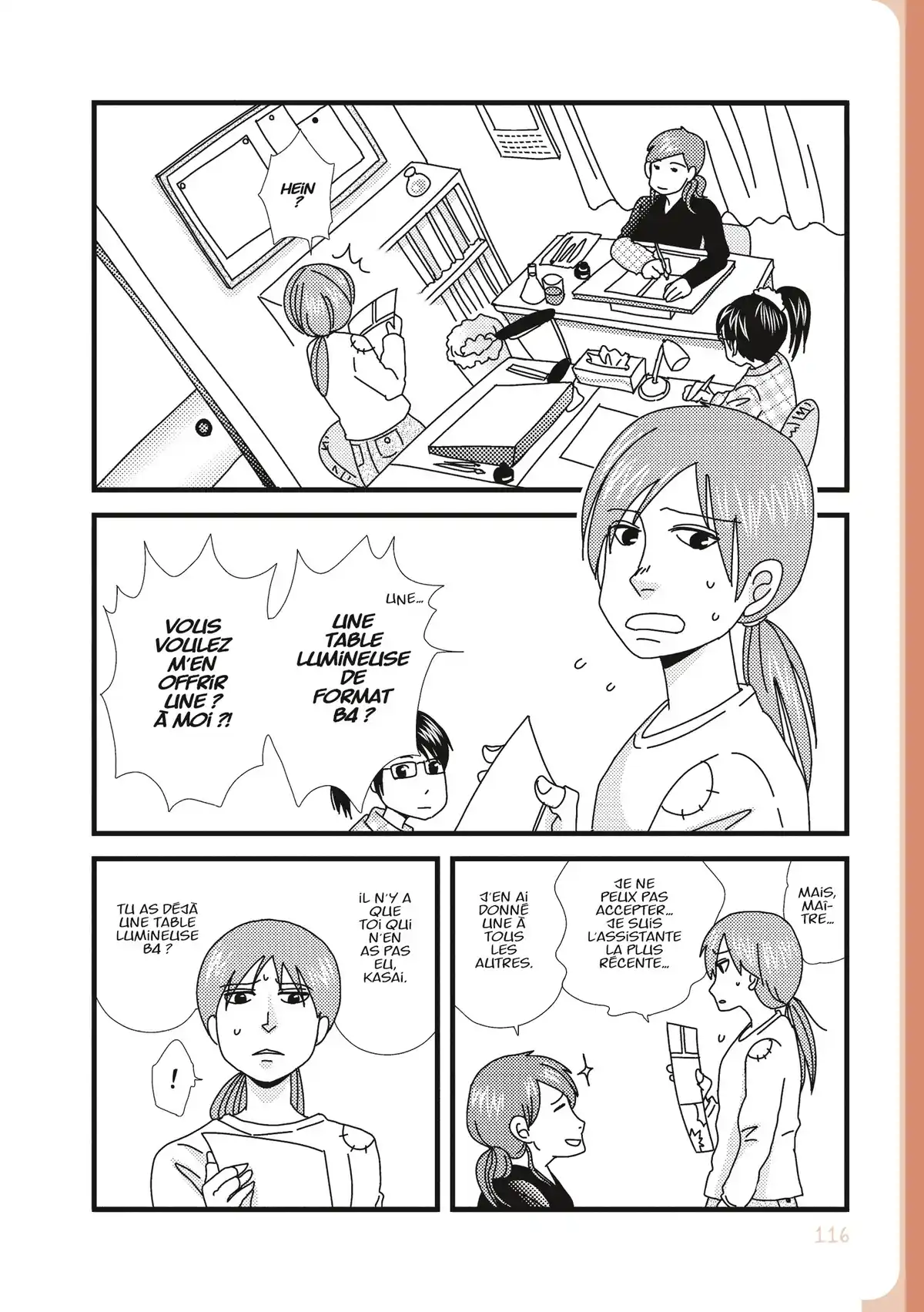 Assistante mangaka – le blog Volume 3 page 117