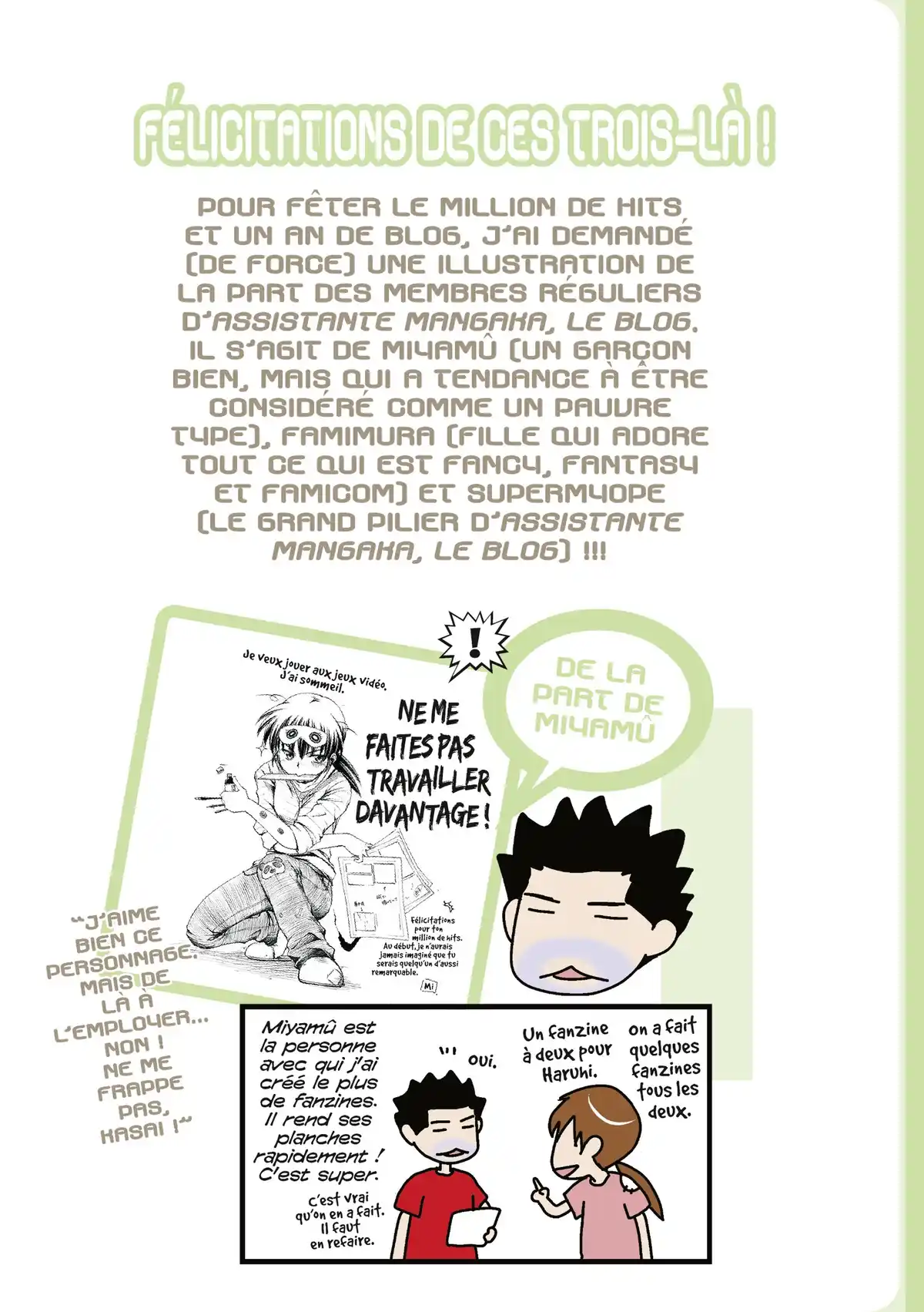 Assistante mangaka – le blog Volume 3 page 63