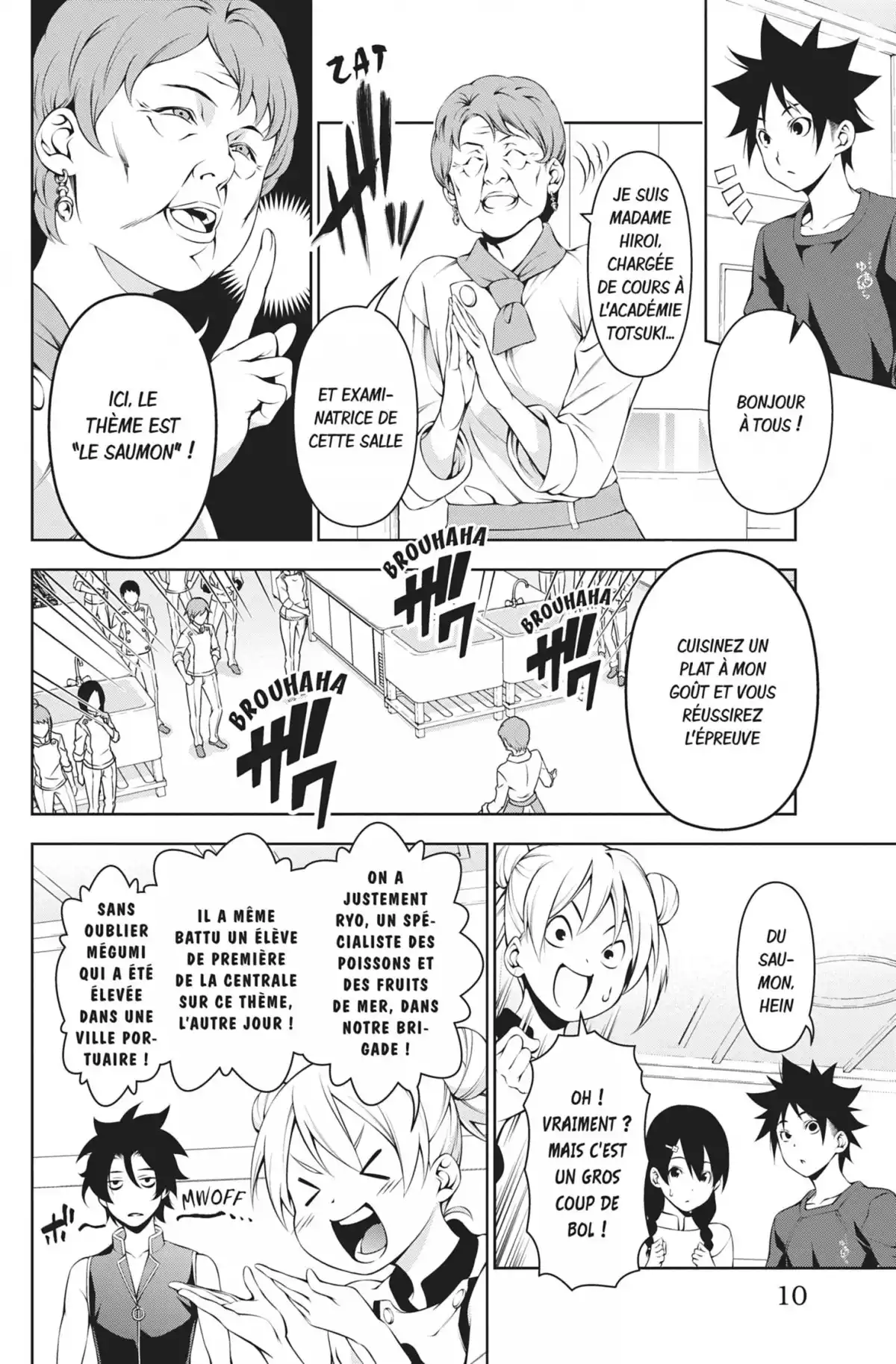 Food Wars ! Volume 21 page 10