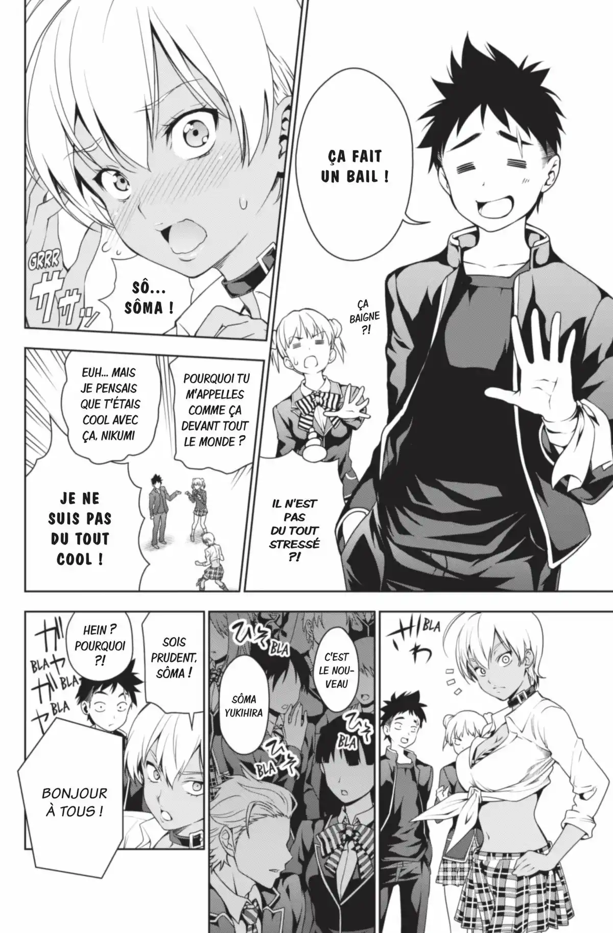 Food Wars ! Volume 3 page 12